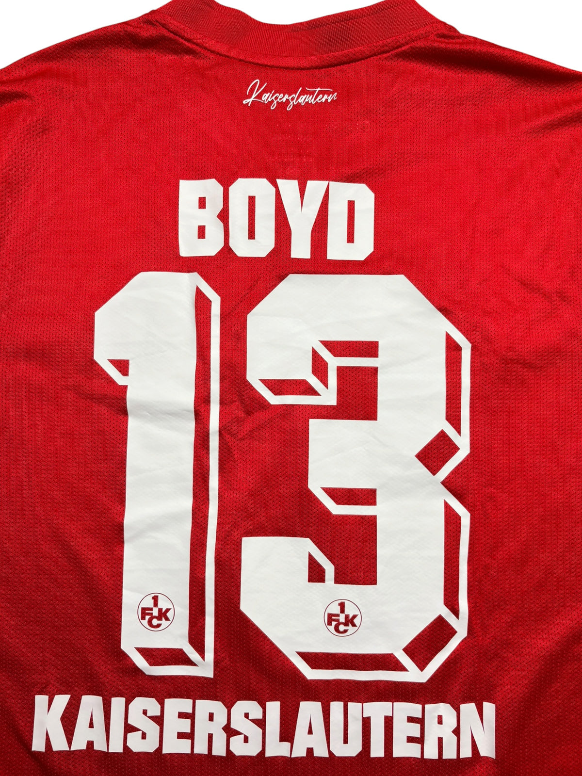 1. FC Kaiserslautern 2023-24 Heimtrikot Boyd 13 Gr. L – Bild 3
