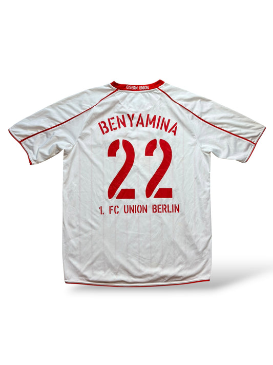 1. FC Union Berlin 2009-10 Heimtrikot Benyamina 22 Gr. L