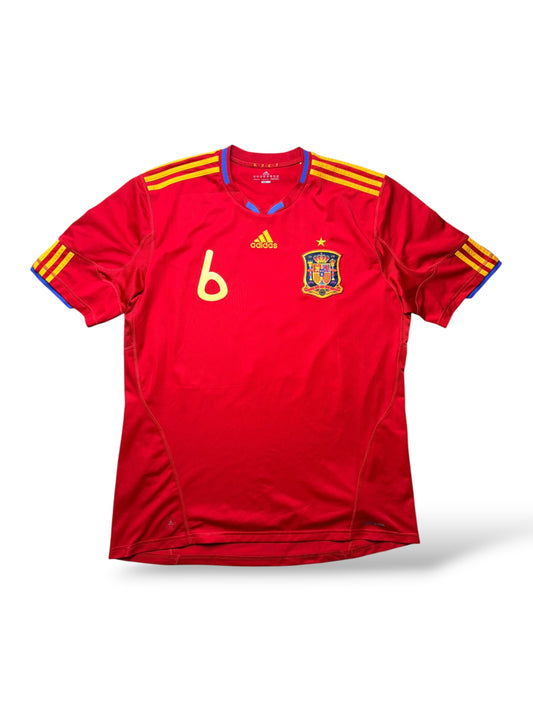 Spanien 2010 Heimtrikot Iniesta 6 Gr. XL – Bild 2