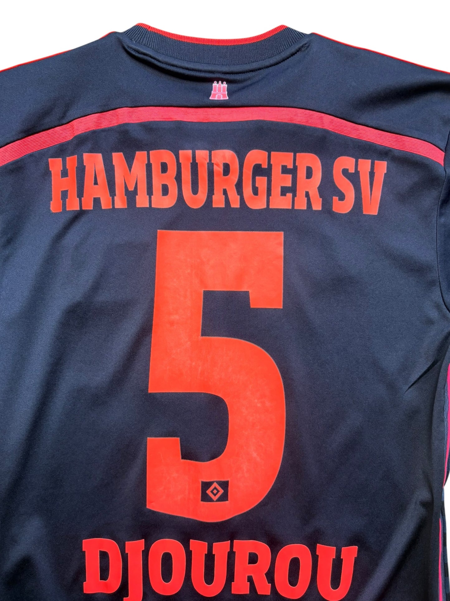 HSV 2014-15 Auswärtstrikot Djourou 5 Hamburger SV Gr. M – Bild 3