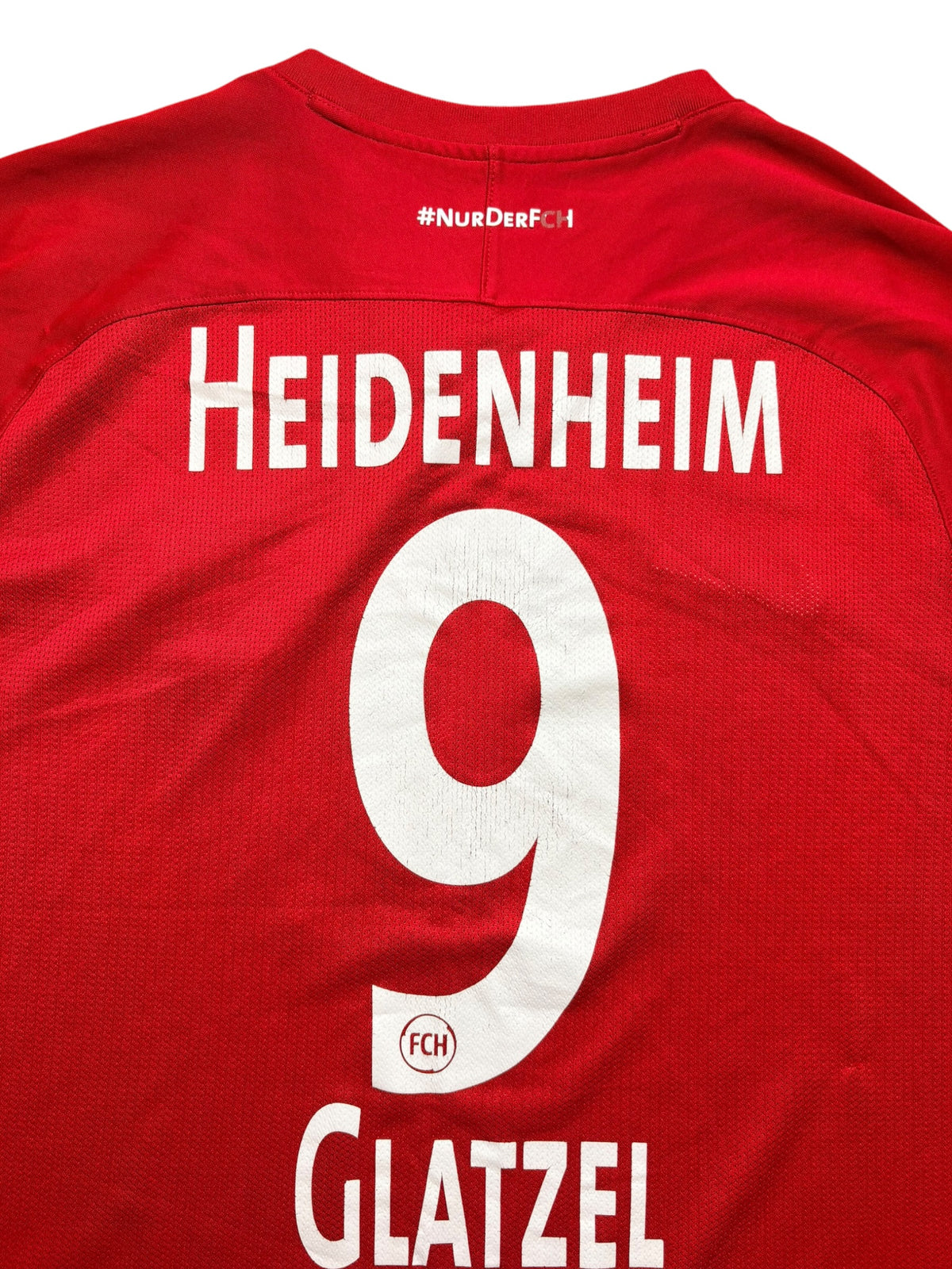 1. FC Heidenheim 2018-19 Heimtrikot Glatzel Gr. XL – Bild 3