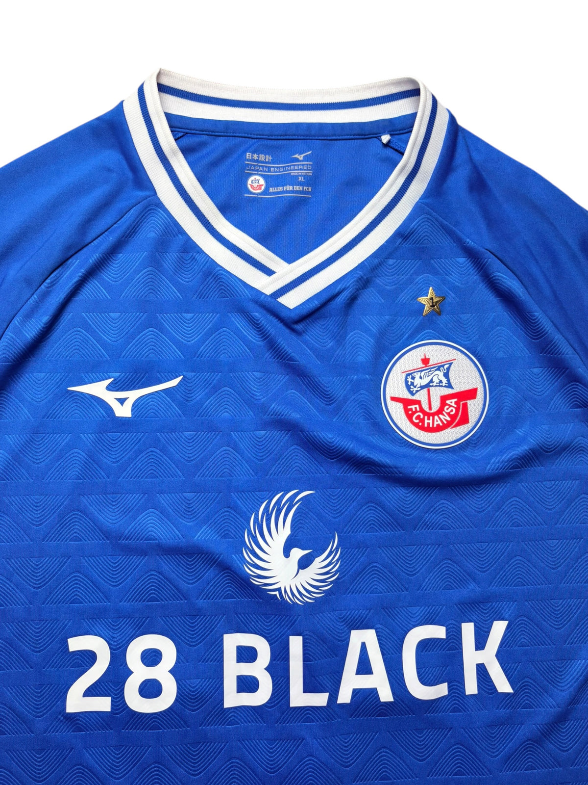 Hansa Rostock 2024-25 Auswärtstrikot Rossipal unterschrieben Gr. XL – Bild 5