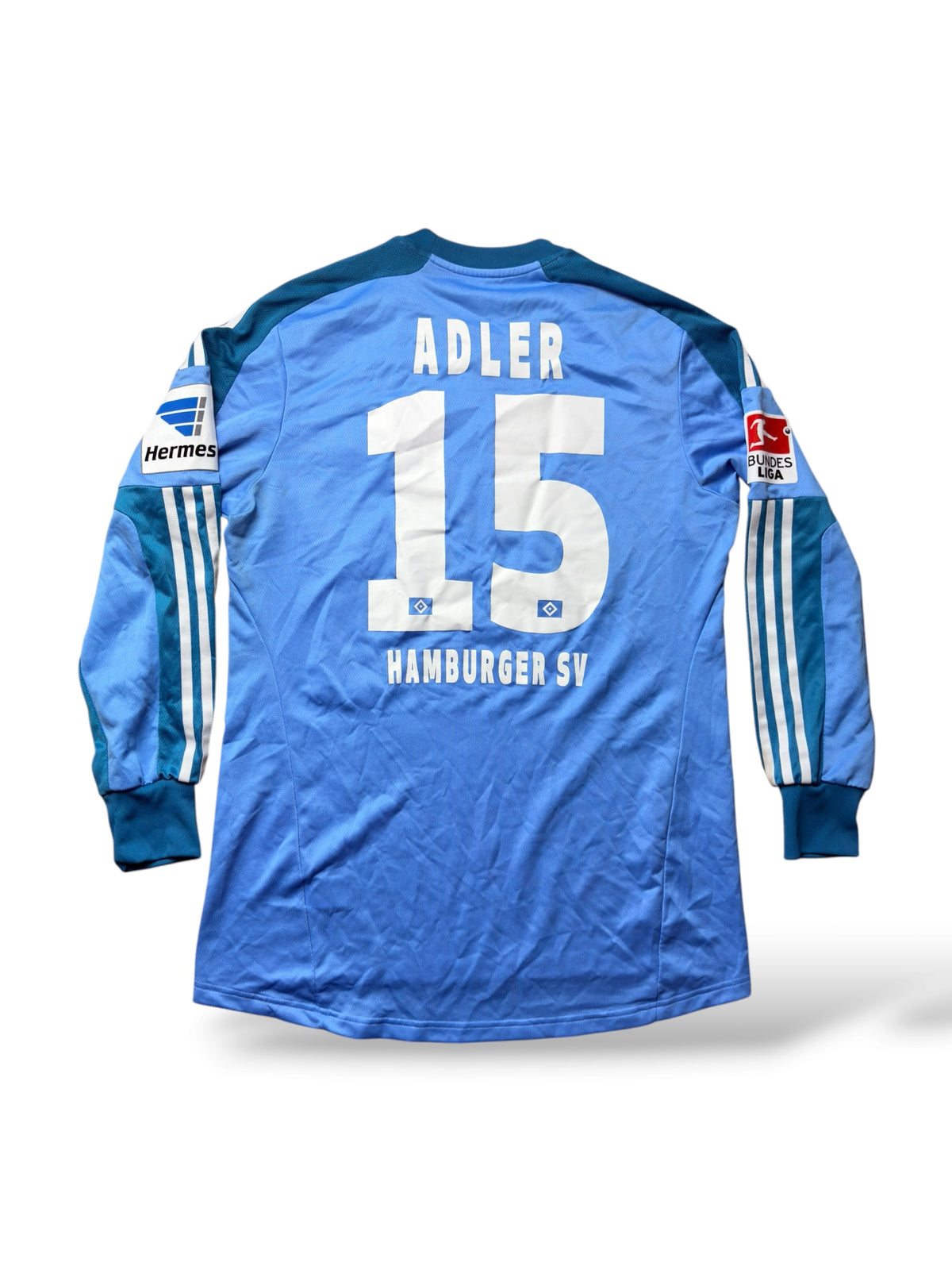 HSV Matchworn Torwarttrikot René Adler 15 Gr. XL Hamburger SV – Bild 1