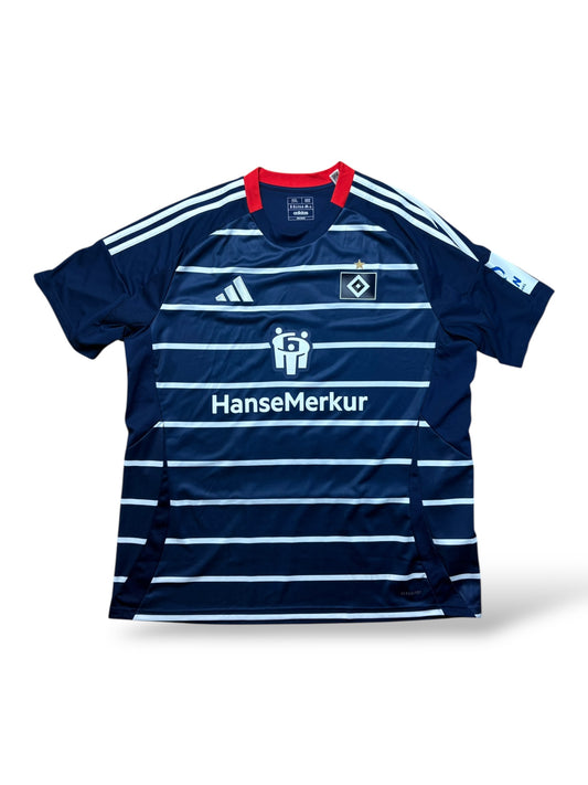 Adidas HSV 2024-25 Auswärts-Trikot Gr. XXL 6 Poreba Hamburger SV – Bild 2
