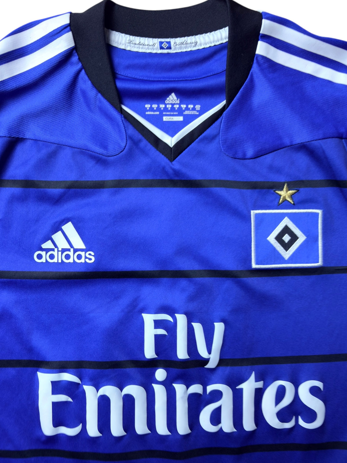 HSV Matchworn 2010-11 Auswärts Trochowski 15 Langarm Gr. M Hamburger SV – Bild 3