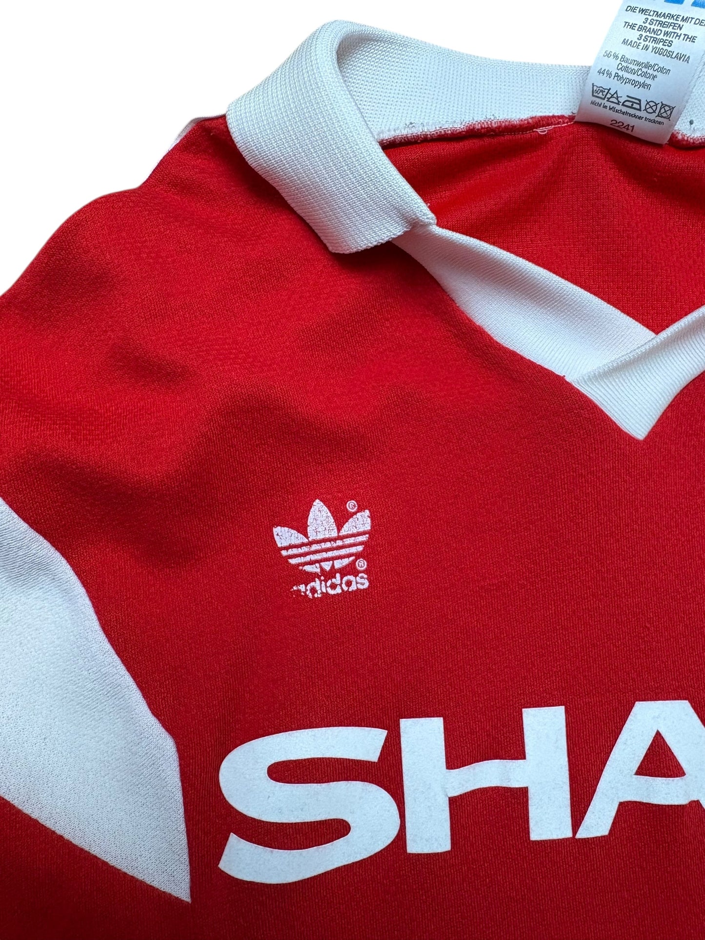 Adidas HSV 1988-89 Auswärts-Trikot Gr. M 4 Dietmar Jakobs Hamburger SV