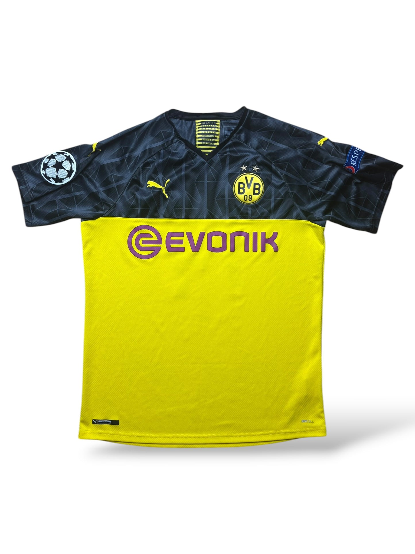 Puma Borussia Dortmund 2019-20 Cup Trikot 14 Nico Schulz Gr. L