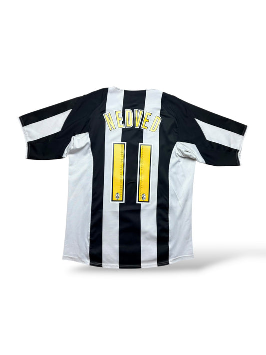 Juventus Turin 2004-05 Heimtrikot Nedved 11 Gr. M – Bild 1
