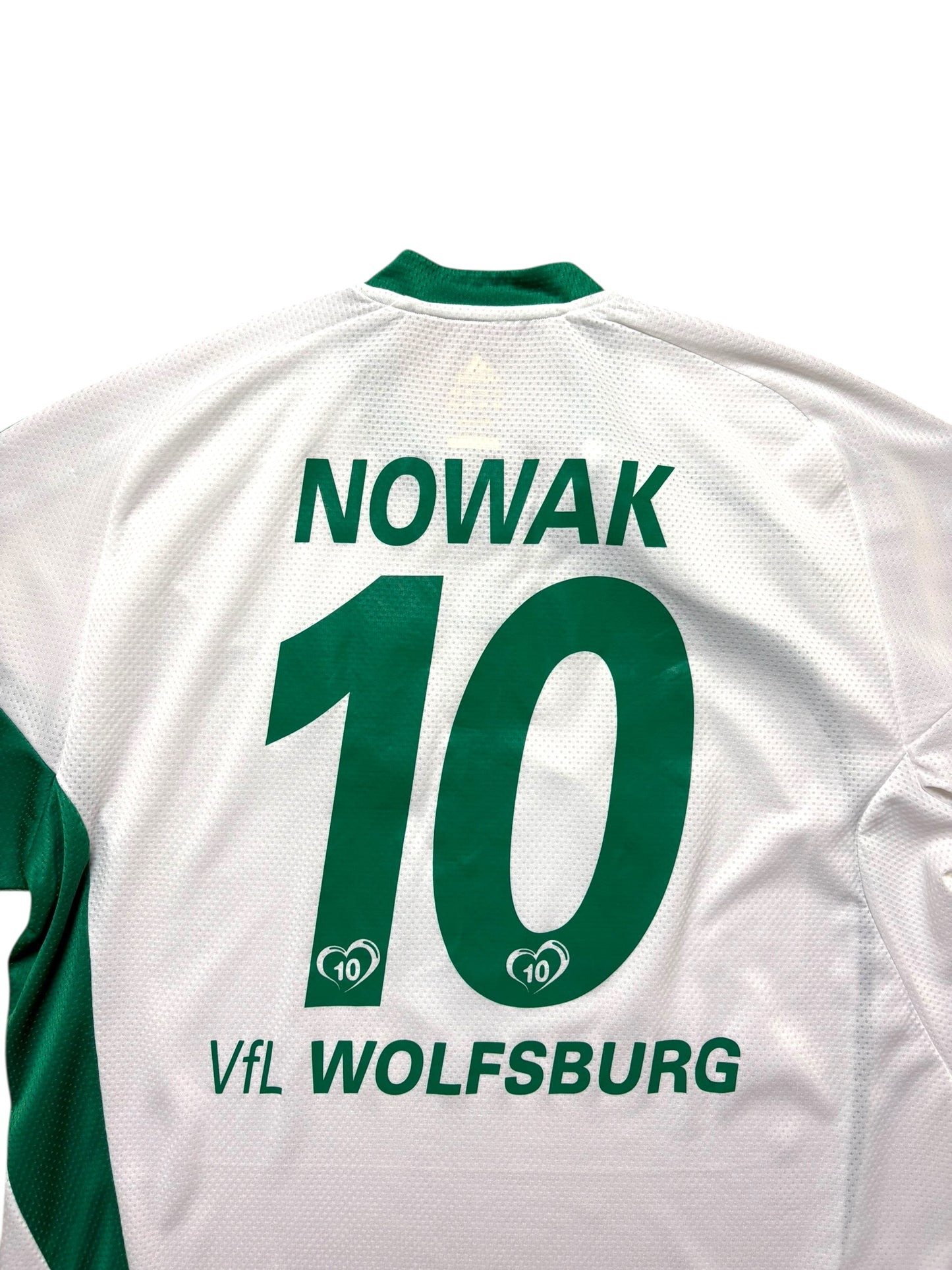 Adidas VfL Wolfsburg 2009-10 Heimtrikot 10 Nowak Gr. XL