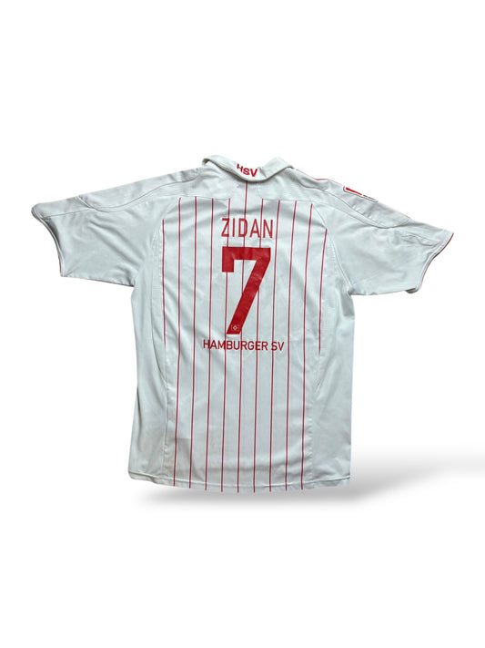 Adidas HSV 2007-09 Heimtrikot 7 Zidan Gr. M Hamburger SV