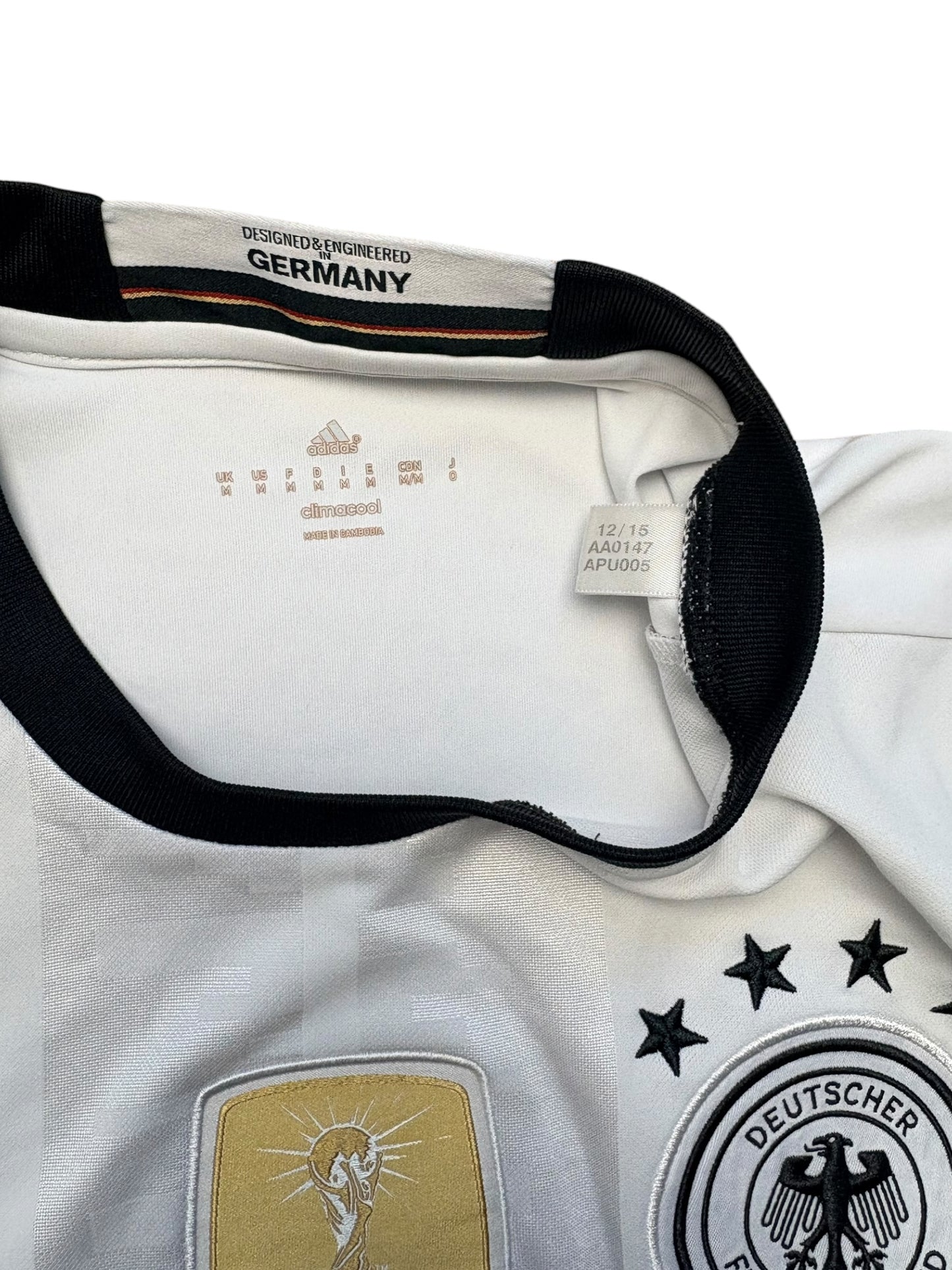 DFB 2016 Heimtrikot Gr. M Langarm Deutschland