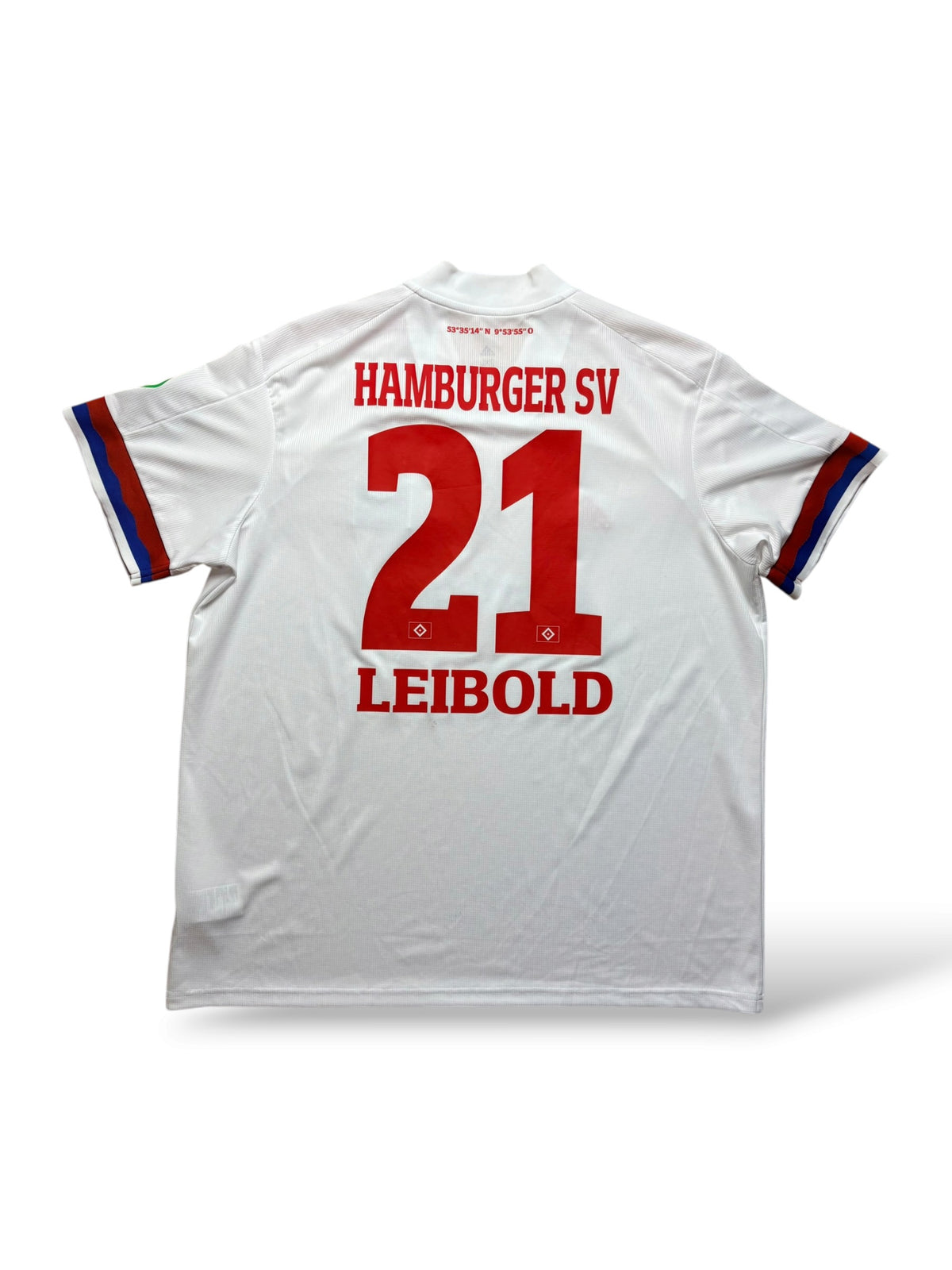 HSV 2020-21 Heimtrikot Leibold 21 Gr. XXL Hamburger SV – Bild 1