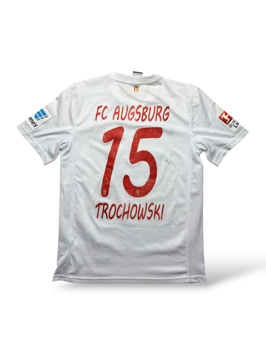 FC Augsburg 2015-16 Heimtrikot Trochowski 15 signiert Gr. M – Bild 1
