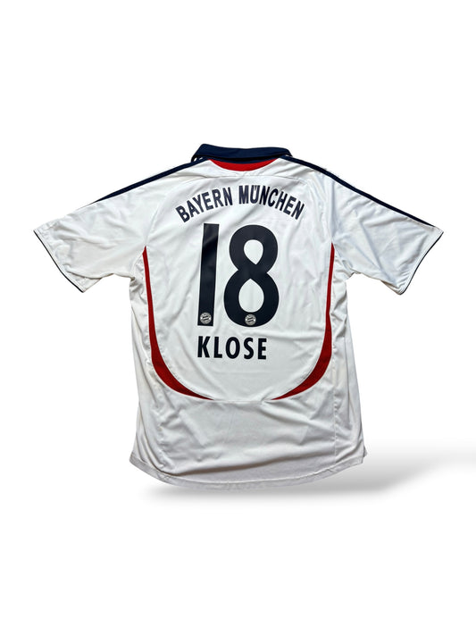 FC Bayern München 2006-08 Auswärtstrikot Miro Klose 18 Gr. XL – Bild 1