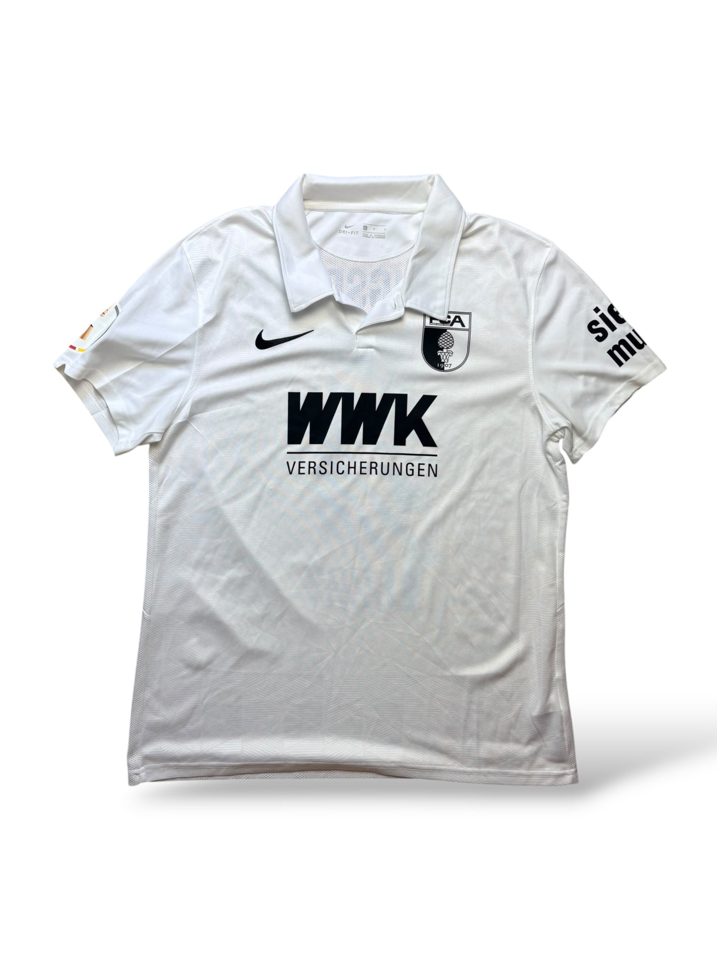 Fc Augsburg 2020-21 Heimtrikot Suchy 5  Gr. L