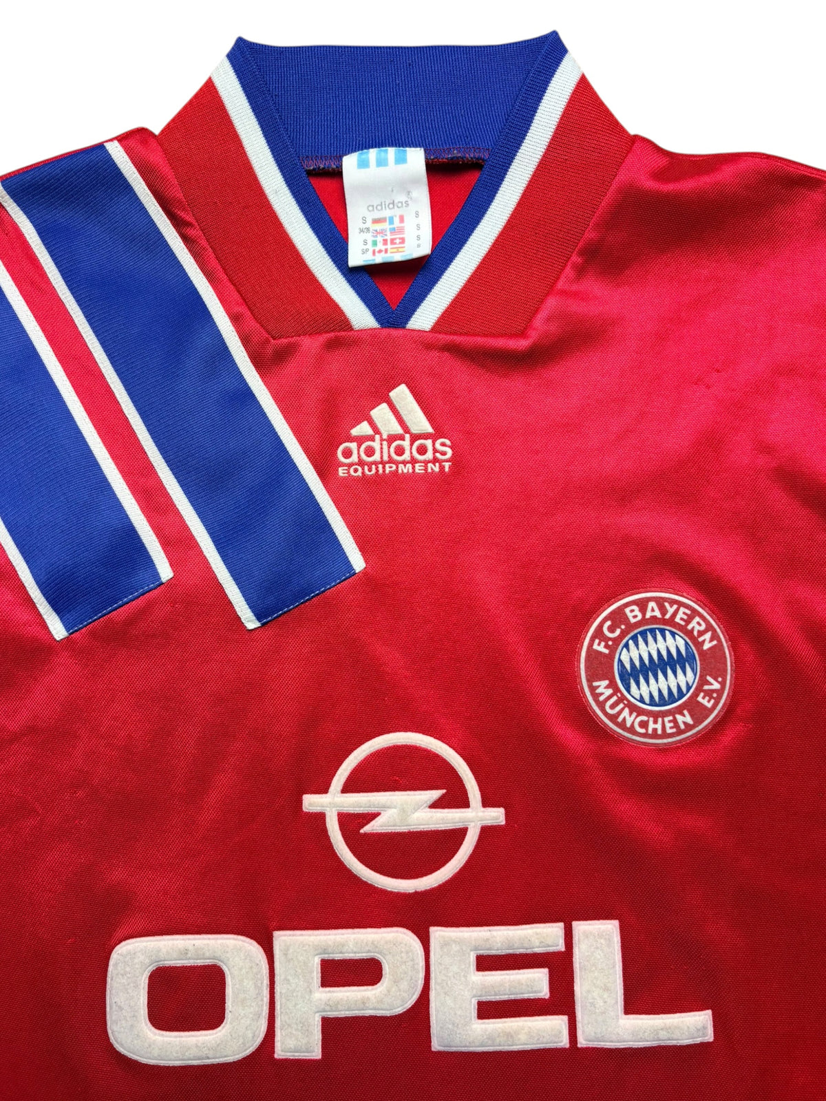 FC Bayern München 1993-94 Heimtrikot Gr. S – Bild 3