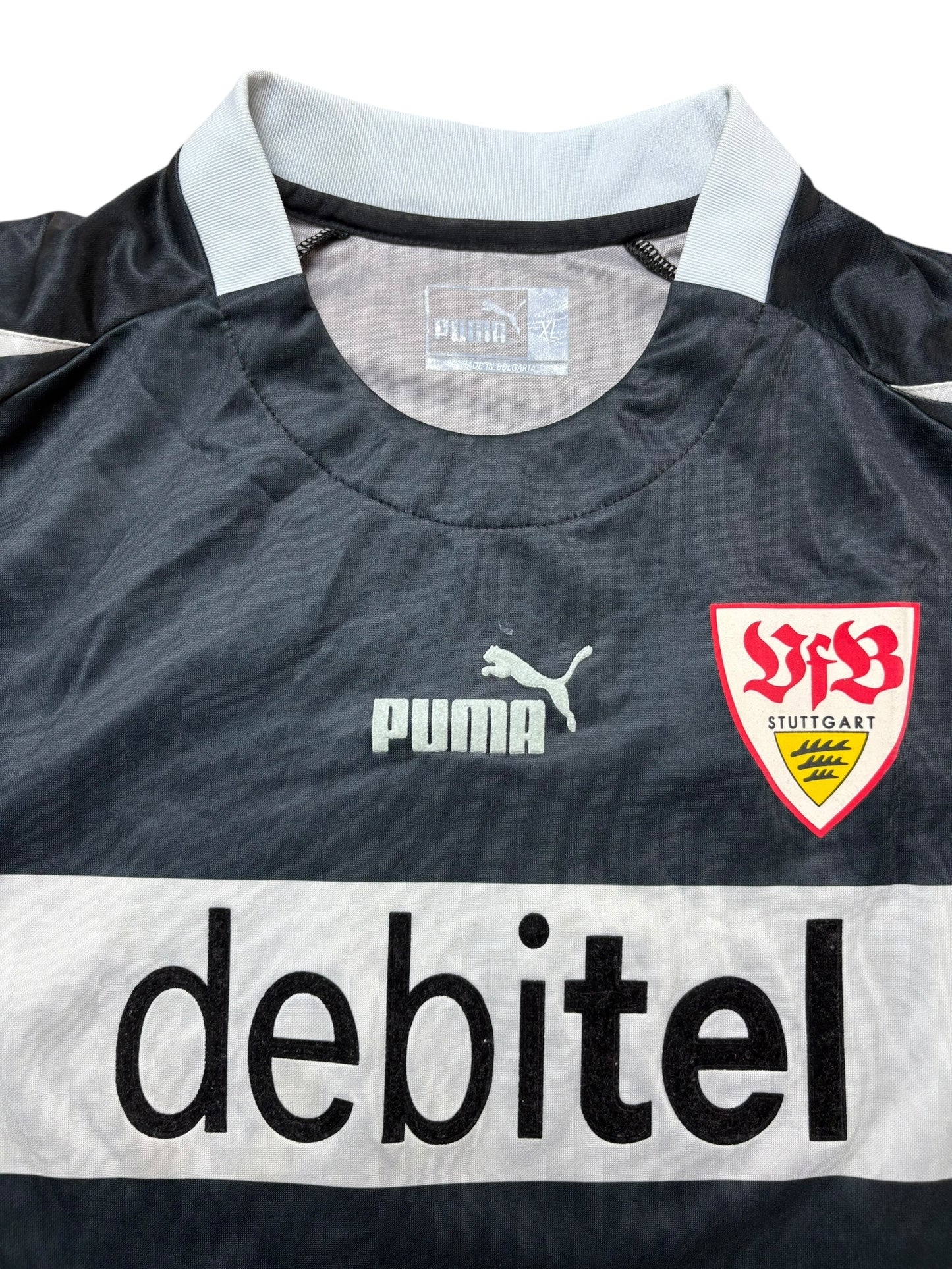 Puma VfB Stuttgart 2002-03 Auswärts Trikot Gr. XL Schwarz