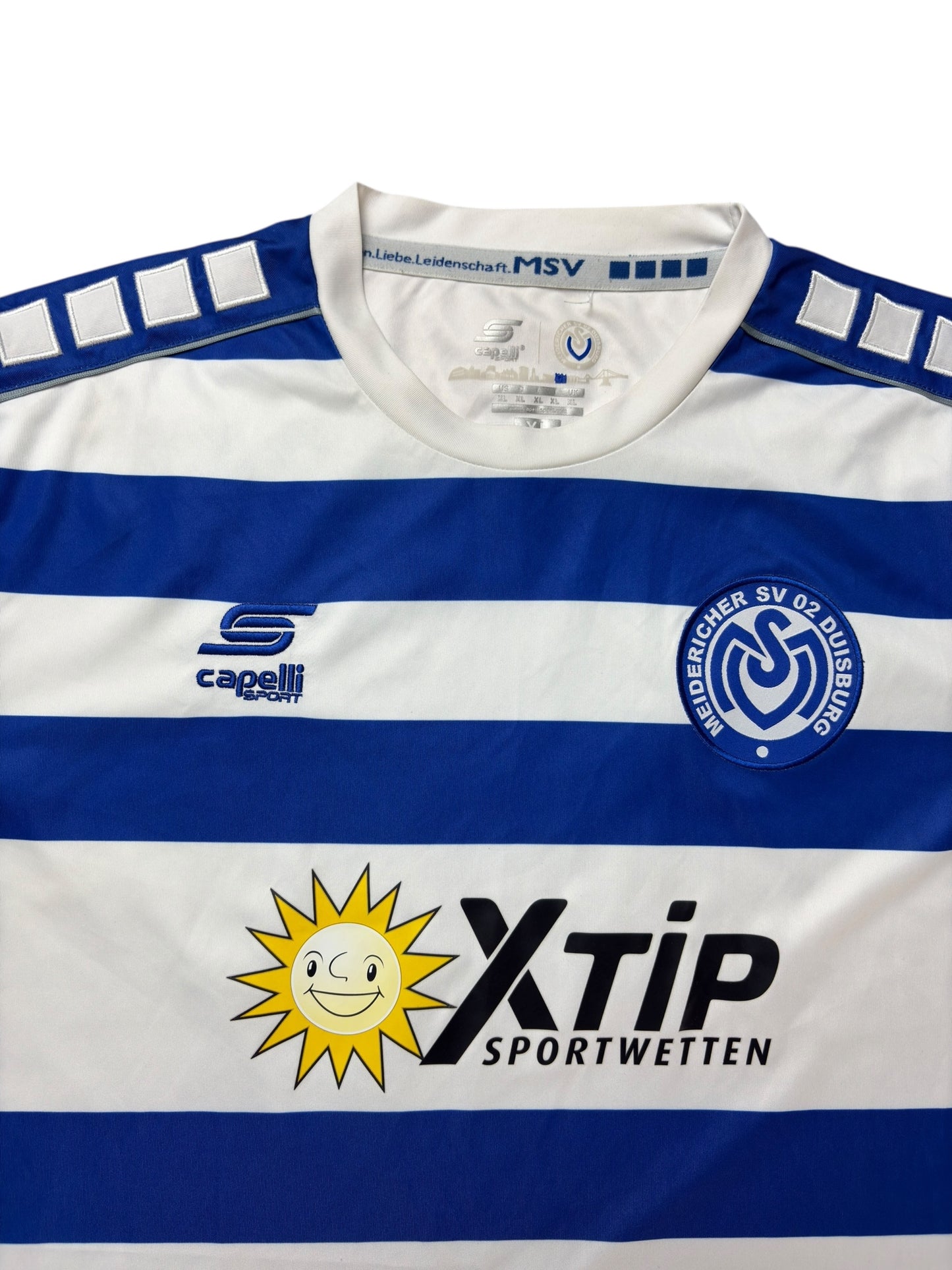 Capelli Sport MSV Duisburg 2018-19 Heim Trikot Gr. XL