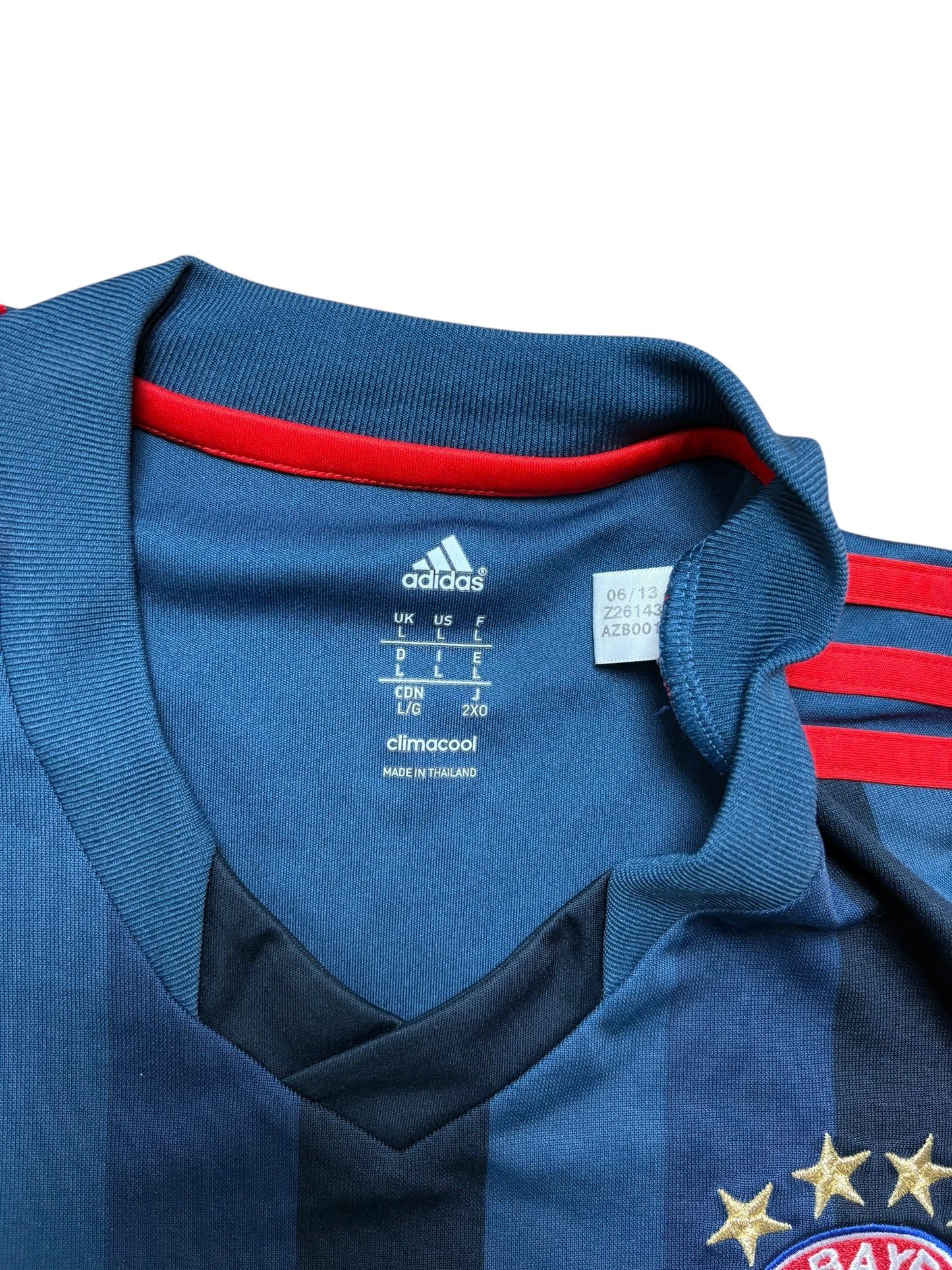 Adidas FC Bayern München 2013-14 Drittes Trikot Gr. L