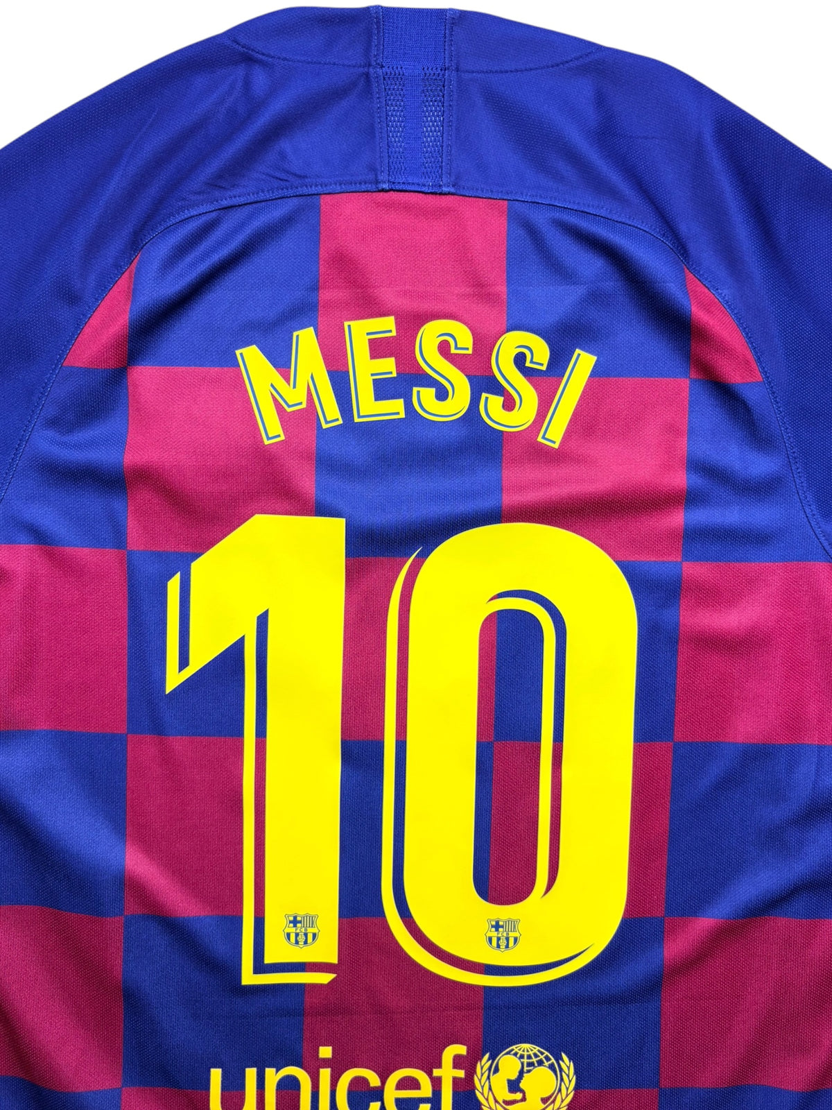 FC Barcelona 2019-20 Heimtrikot Messi 10 Gr. M – Bild 3