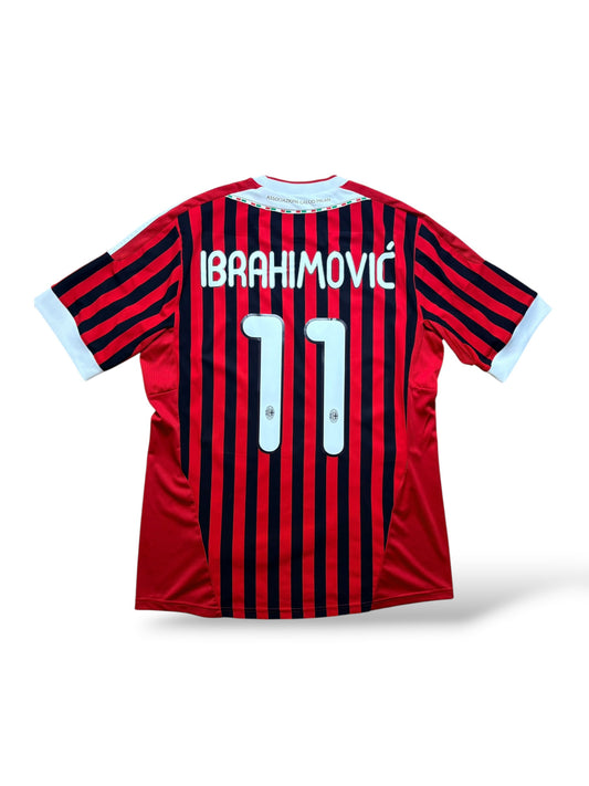 Milan FC 2011-12 Heimtrikot Zlatan Ibrahimovic Gr. L