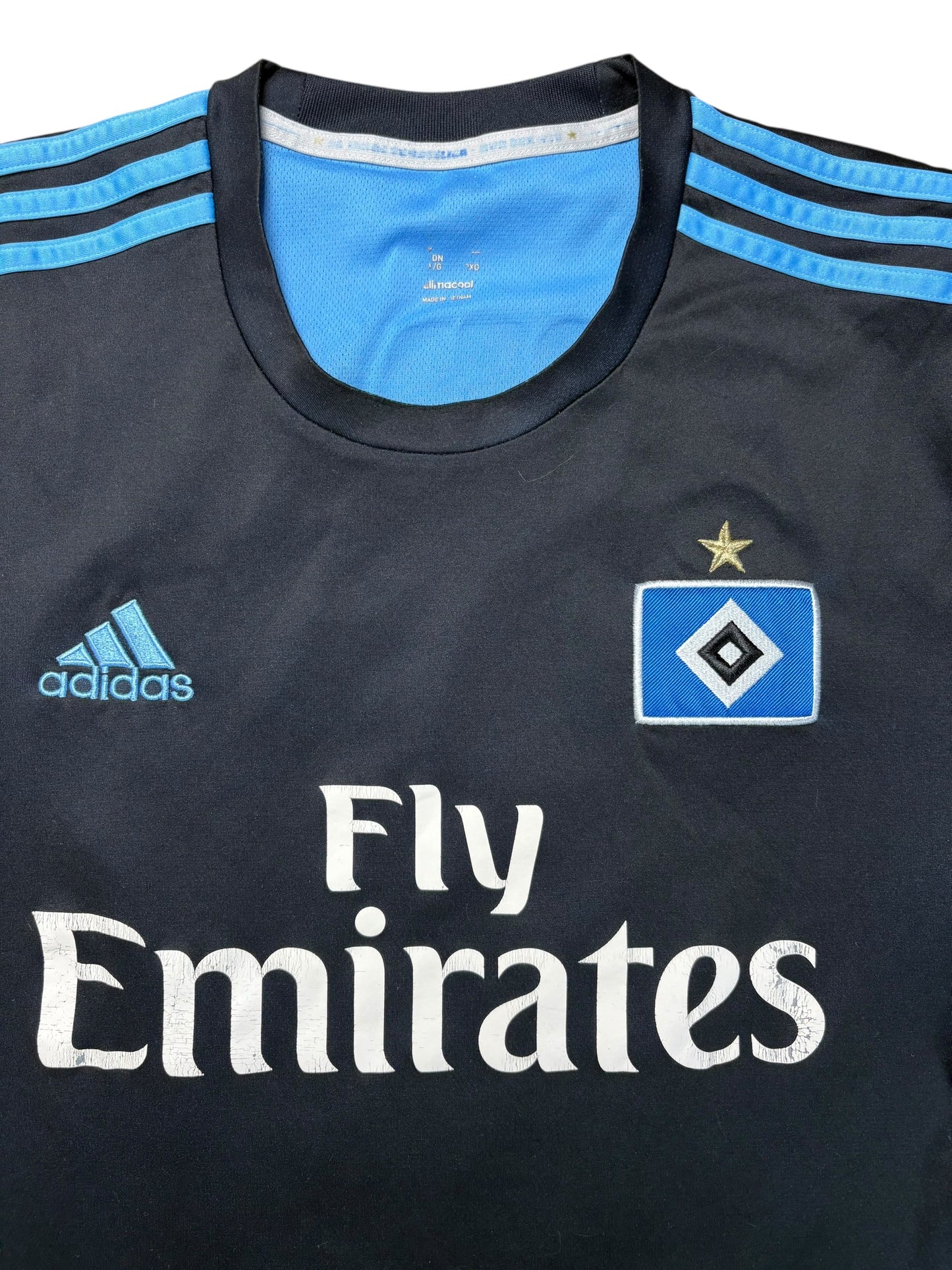 Adidas HSV 2013-14 Auswärts Trikot Gr. L 23 Van der Vaart Hamburger SV
