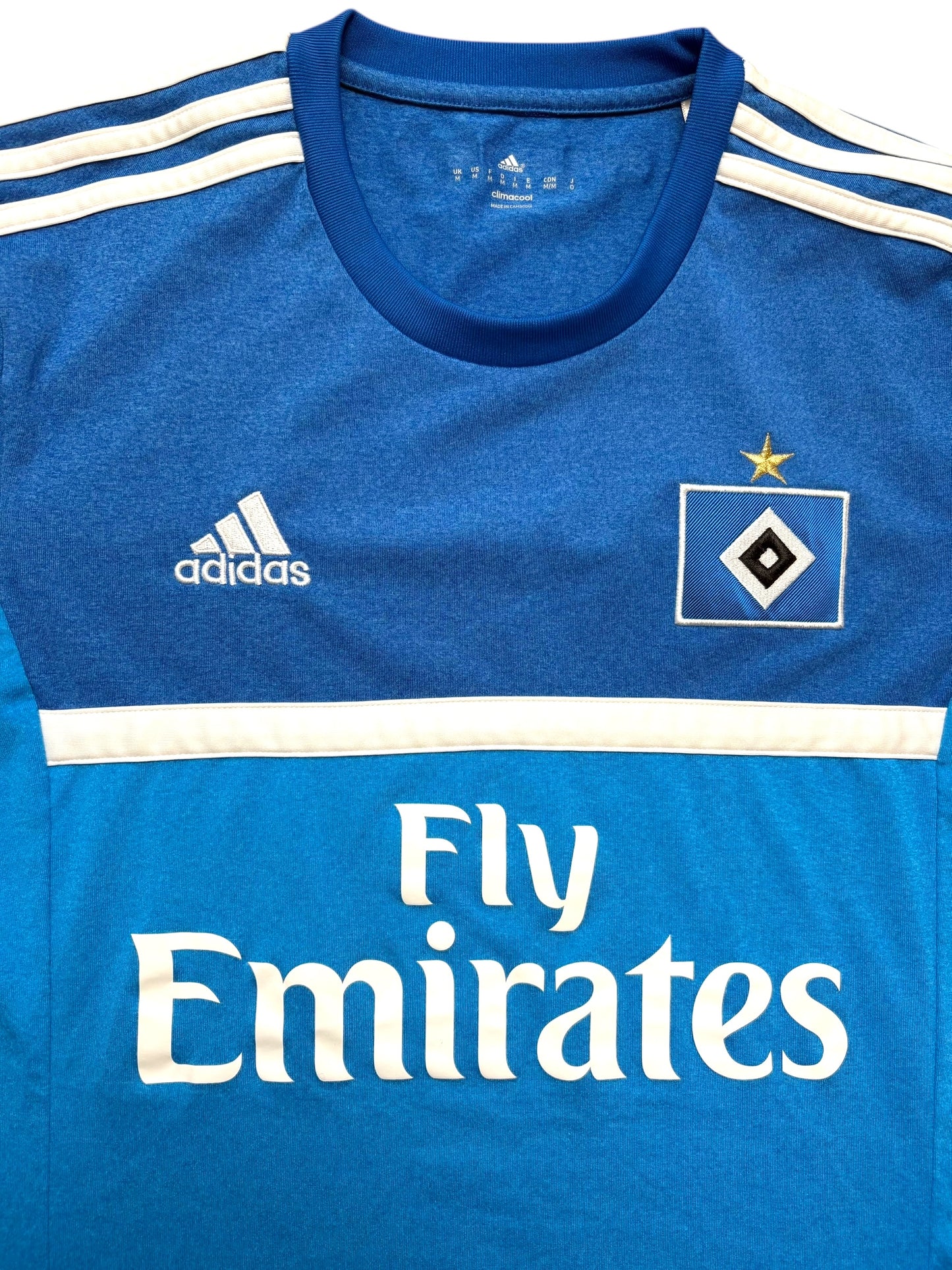 Adidas HSV 2015-16 Auswärts Trikot Gr. M Hamburger SV