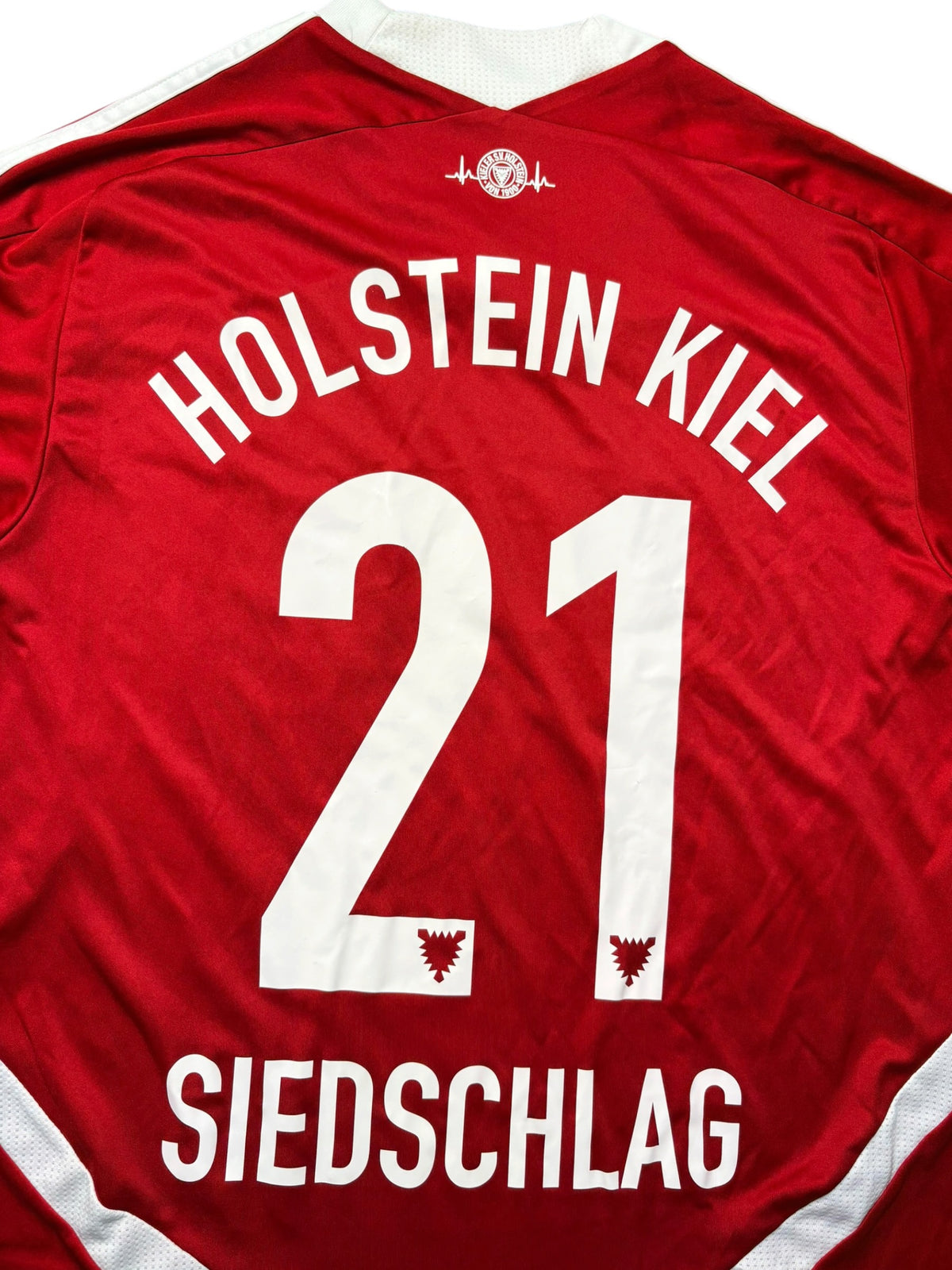 Holstein Kiel 2012-13 Auswärtstrikot Langarm Siedschlag 21 Gr. M – Bild 5