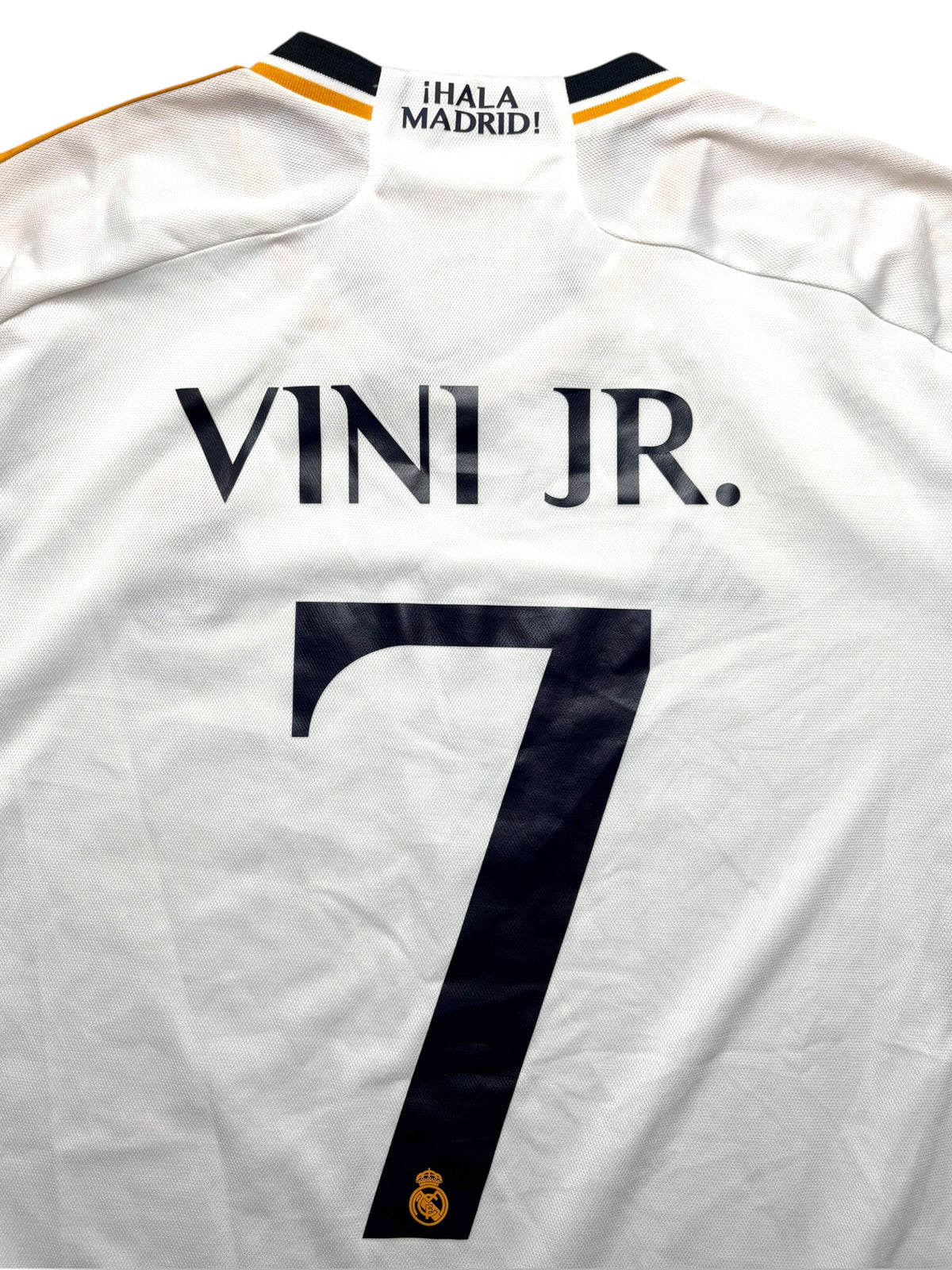 Real Madrid 2023-24 Heimtrikot Vinicius Jr. 7 Gr. XL – Bild 4