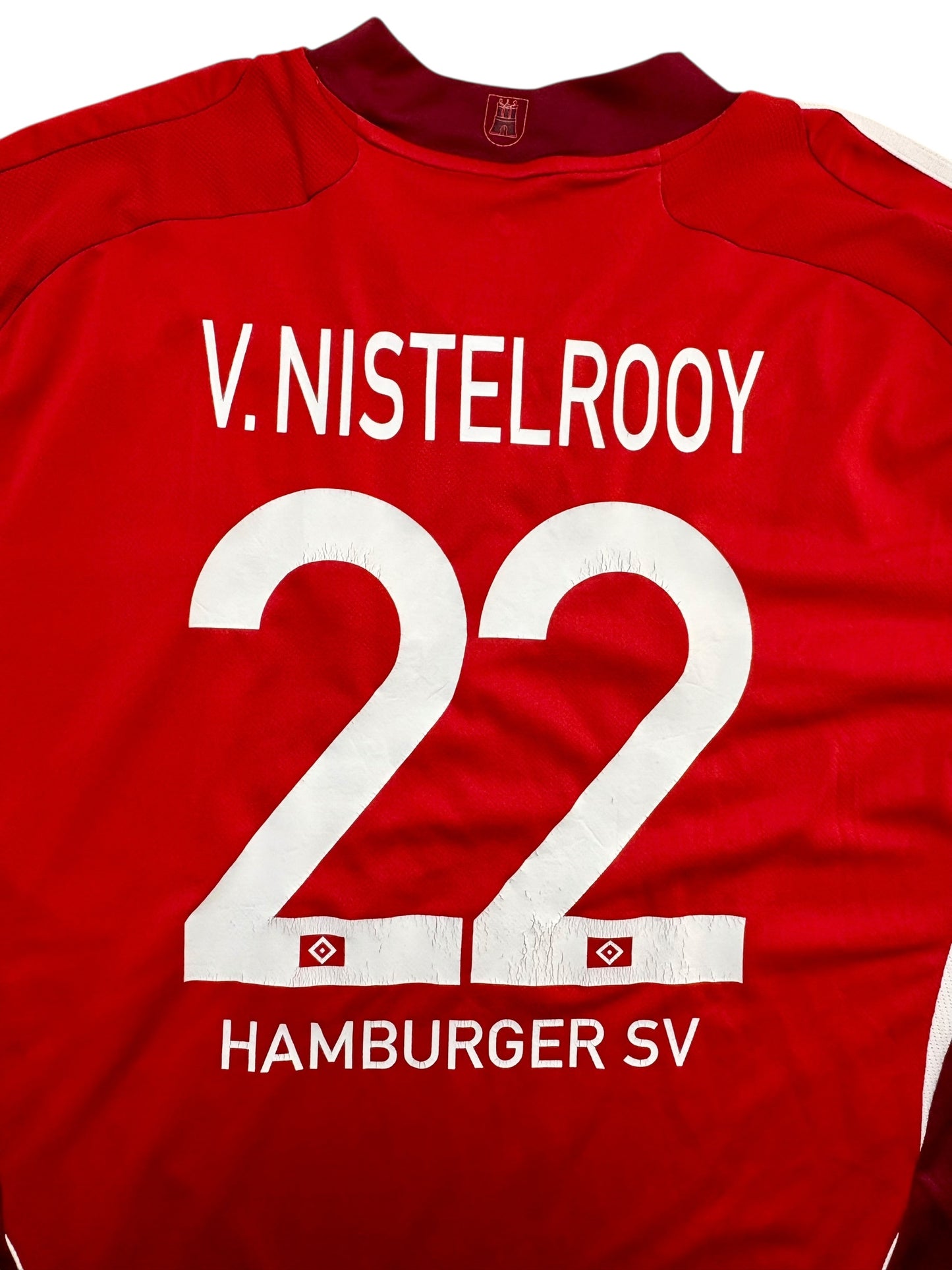 Adidas HSV 2008-09-10 Drittes Trikot 22 V. Nistelrooy XXL Hamburger SV