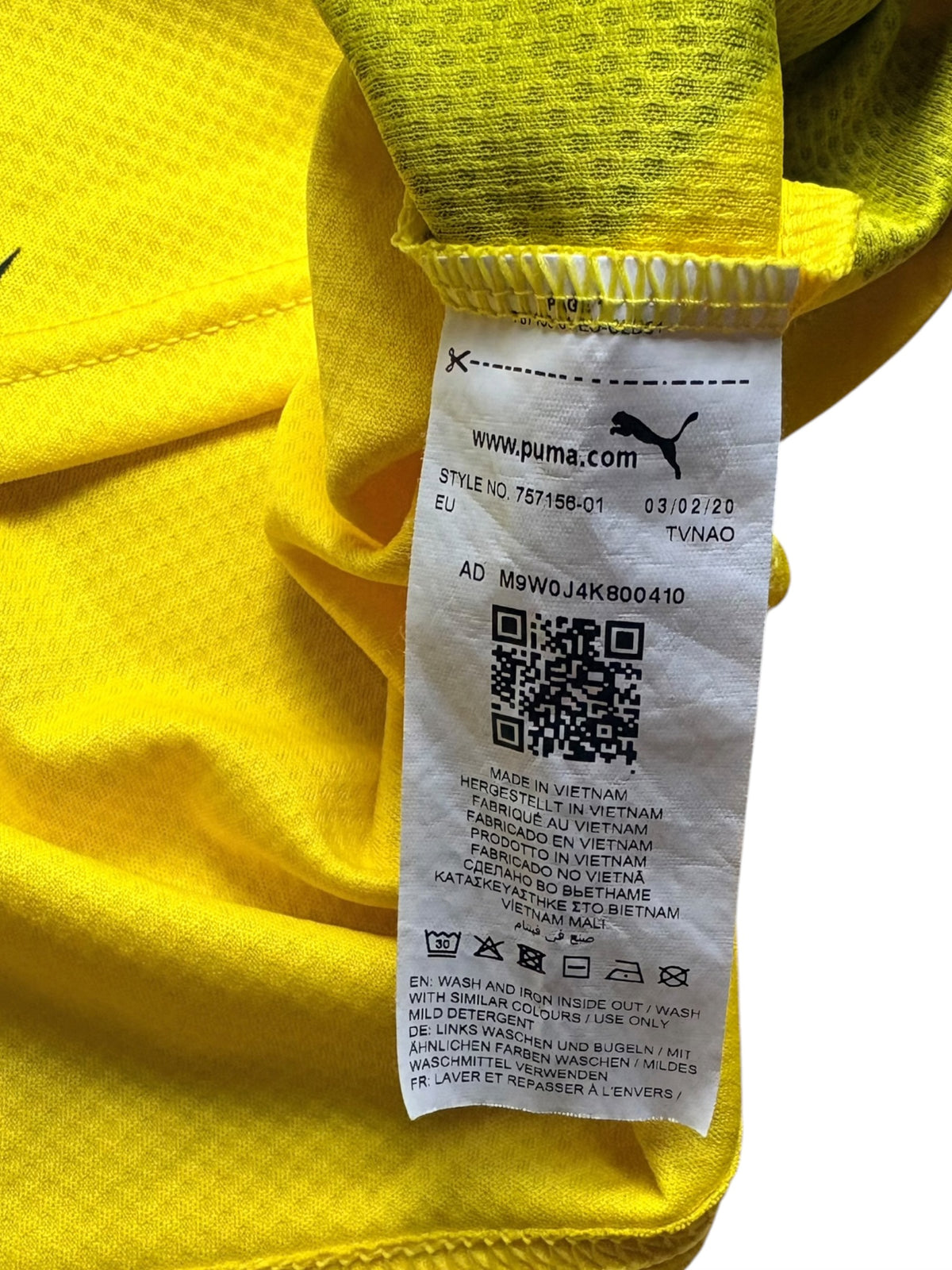 BVB 2020-21 Heimtrikot Can 23 Gr. XL Dortmund – Bild 4