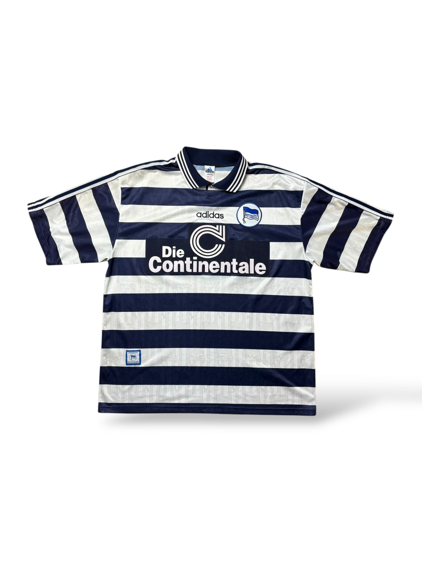 Adidas Hertha BSC Berlin 1997-98 Heim Trikot Gr. XXL