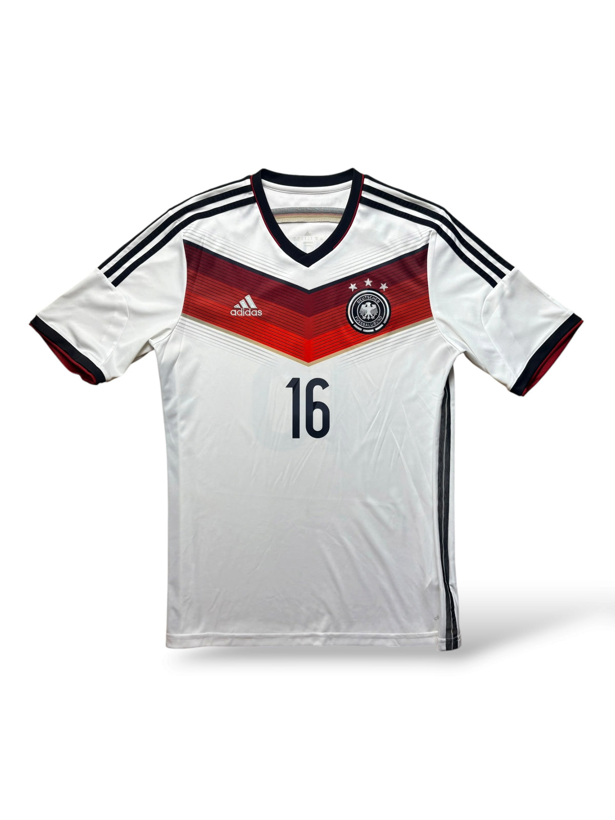 DFB 2014 Heimtrikot Lahm 16 Gr. L Deutschland – Bild 2