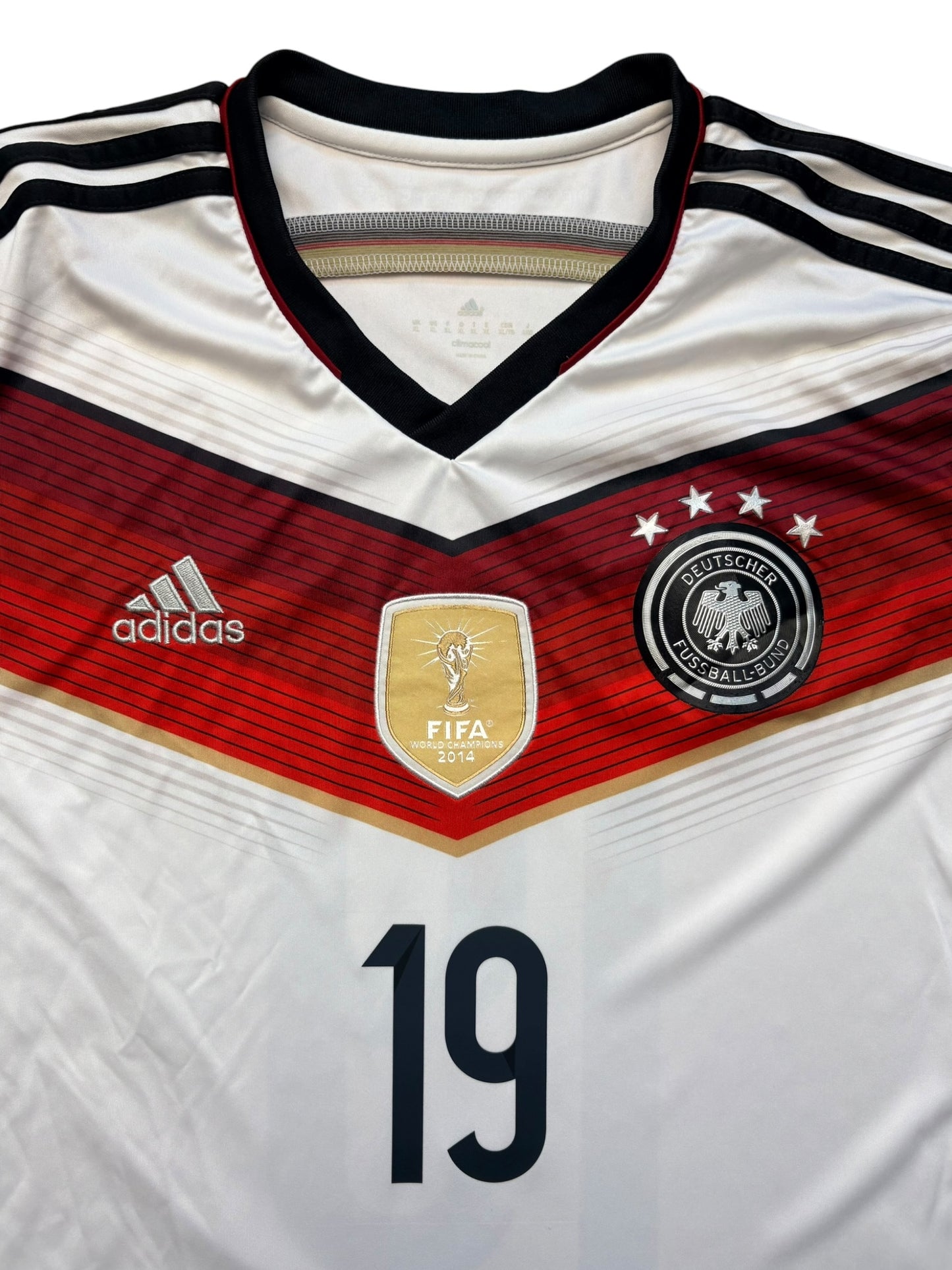 DFB 2014 Heimtrikot Götze 19 Gr. XL Deutschland 4 Sterne