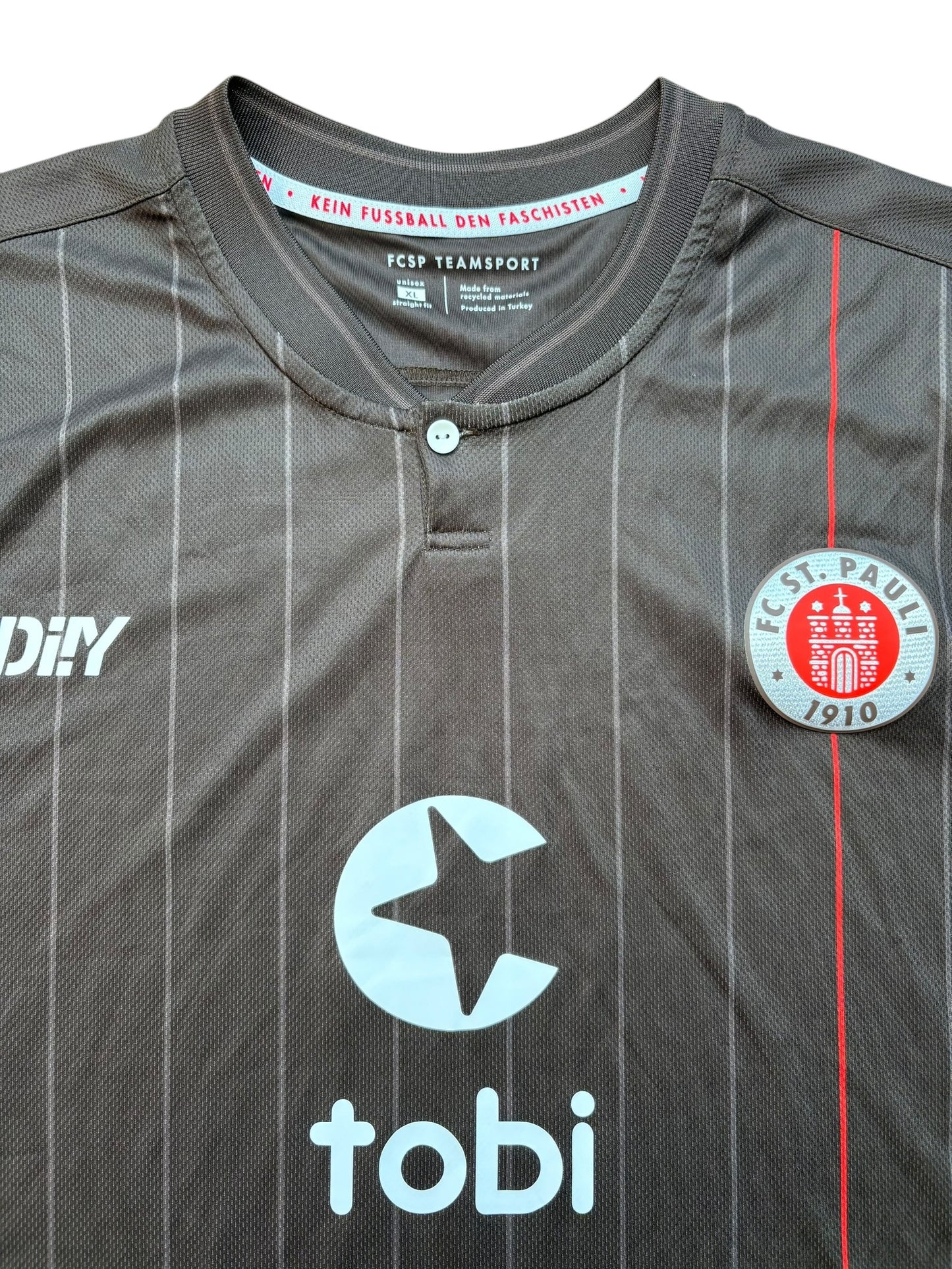 DI!Y FC St. Pauli 2021-22 Heimtrikot Gr. XL