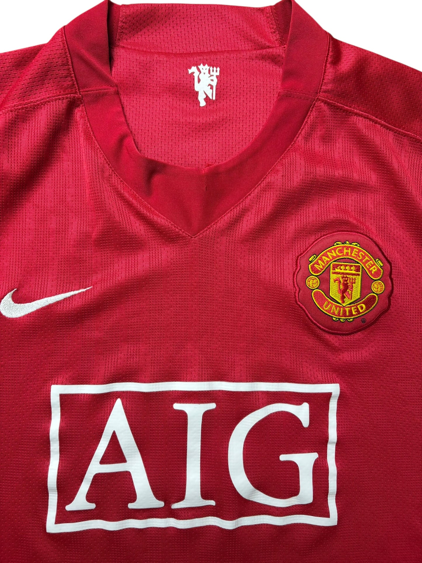 Nike Manchester United 2007-09 Heimtrikot 7 Ronaldo Gr. XXL