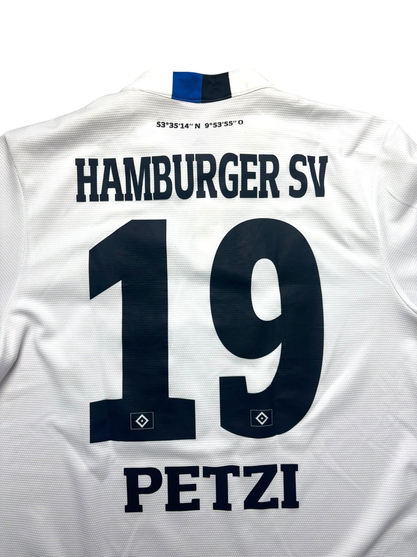 Adidas HSV 2022-23 Heimtrikot Eigenname Gr. M Hamburger SV