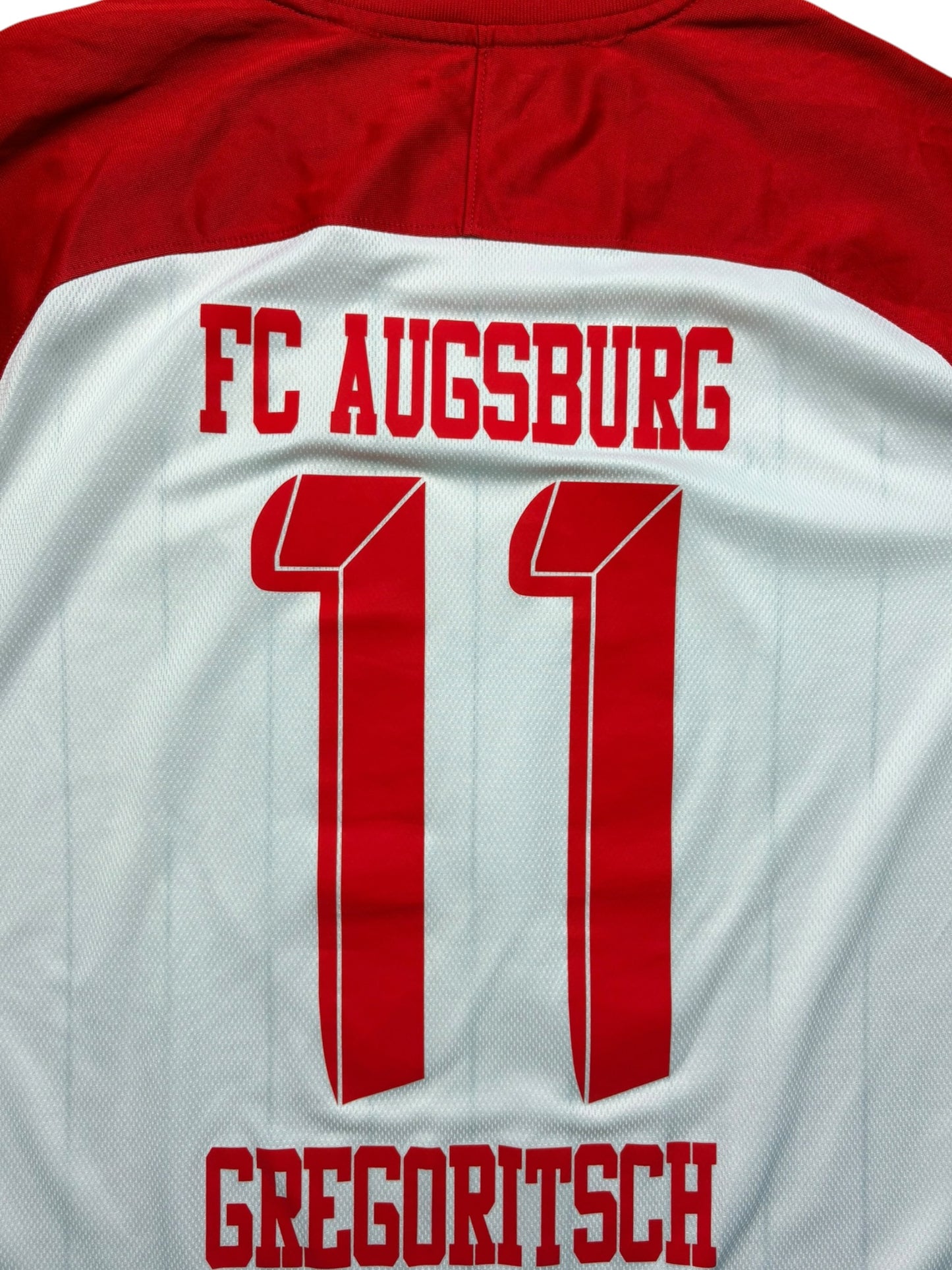 FC Augsburg 2017-18 Heimtrikot Michael Gregoritsch 11 Gr. L