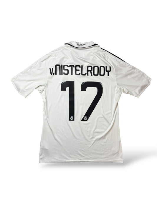 Adidas Real Madrid 2008-09 Heimtrikot 17 Van Nistelrooy Gr. M