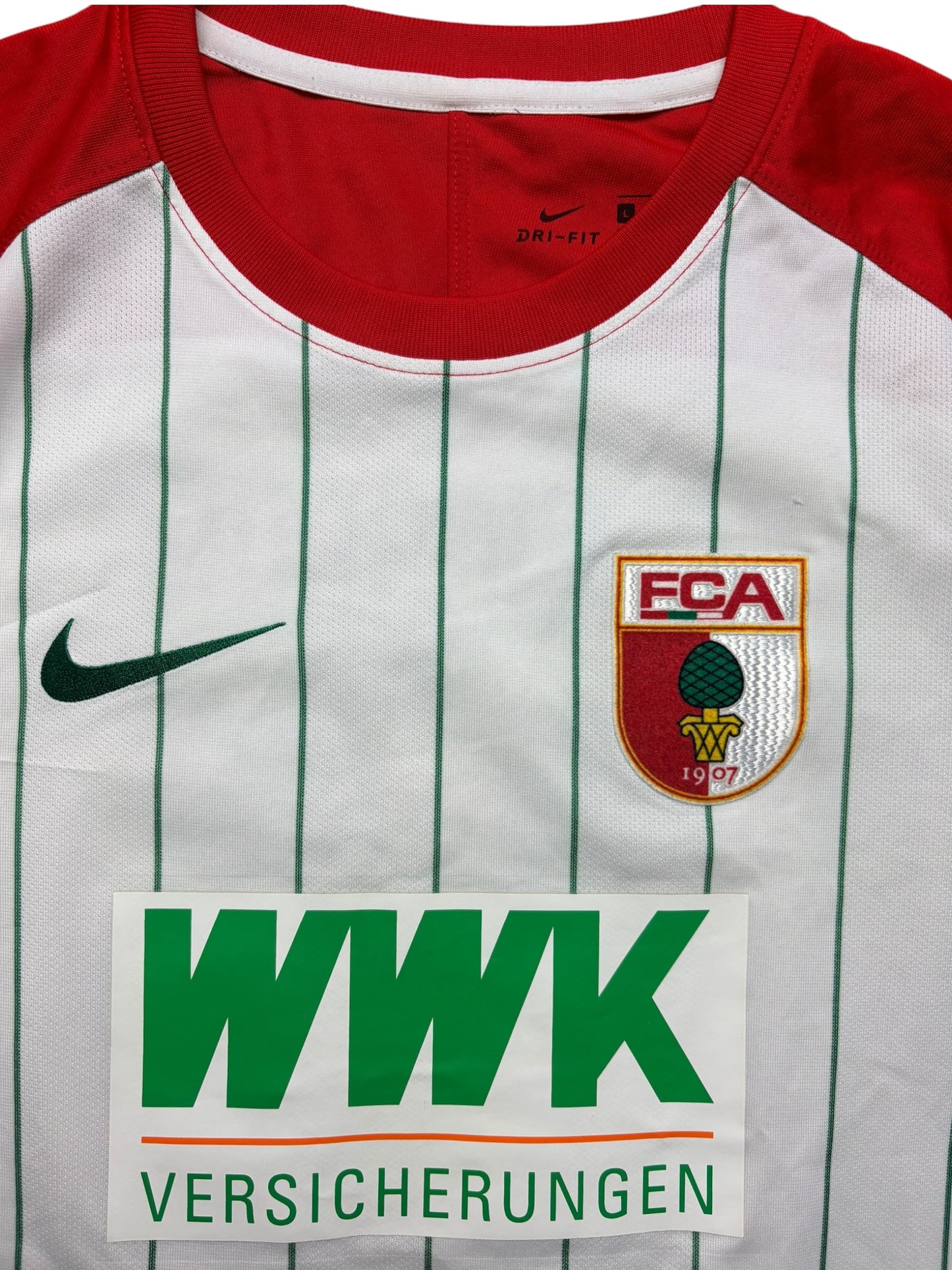 FC Augsburg 2017-18 Heimtrikot Michael Gregoritsch 11 Gr. L