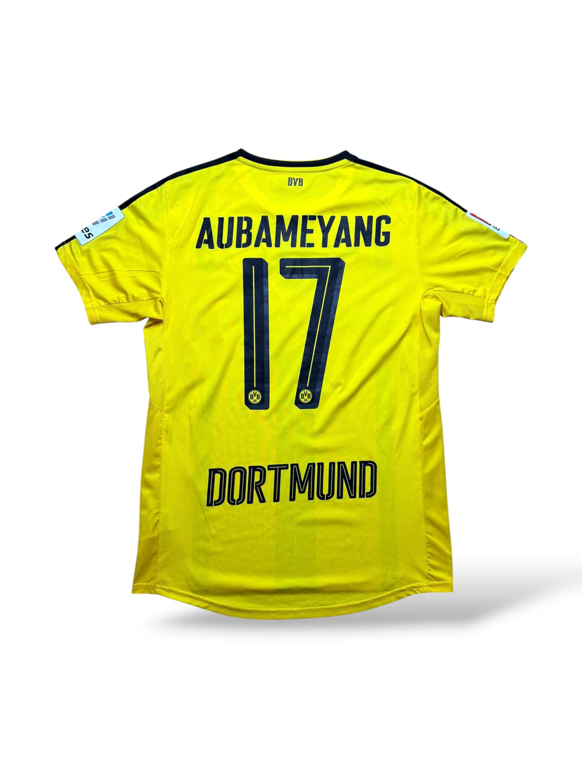BVB 2016-17 Heimtrikot Aubameyang 17 Gr. M Dortmund – Bild 1