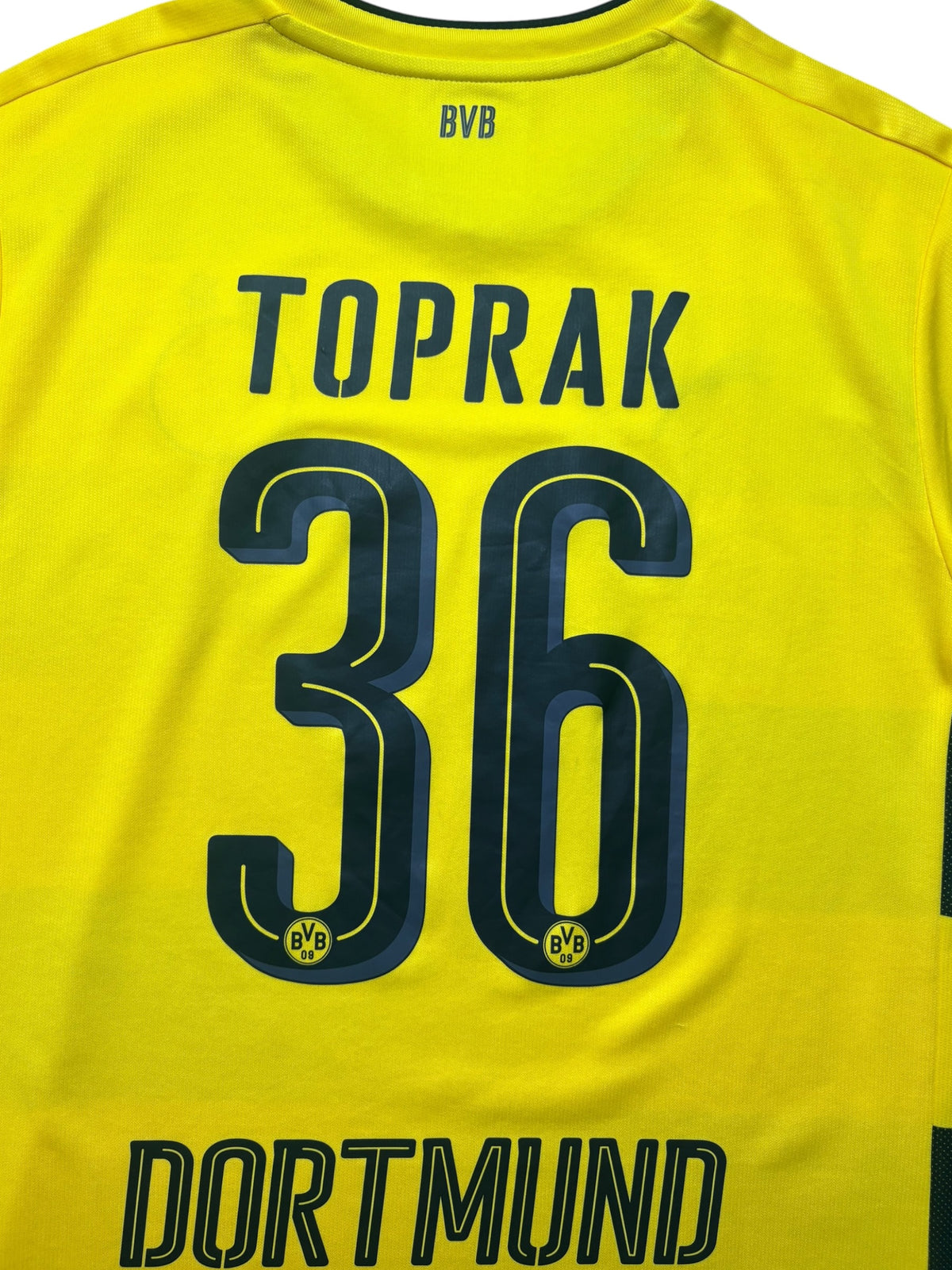 BVB 2017-18 Heimtrikot Toprak 36 Gr. L Dortmund – Bild 3