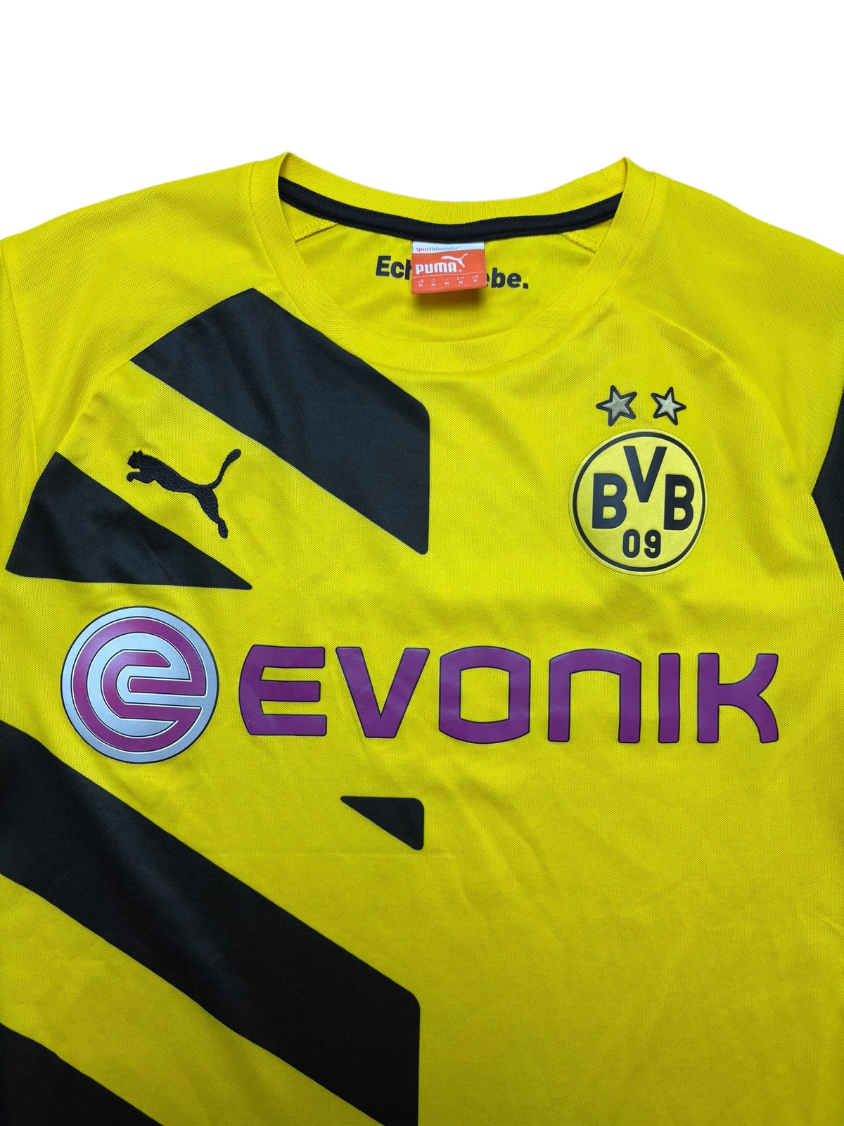 Puma BVB Borussia Dortmund 2014-15 Heim Trikot Gr. M – Bild 3