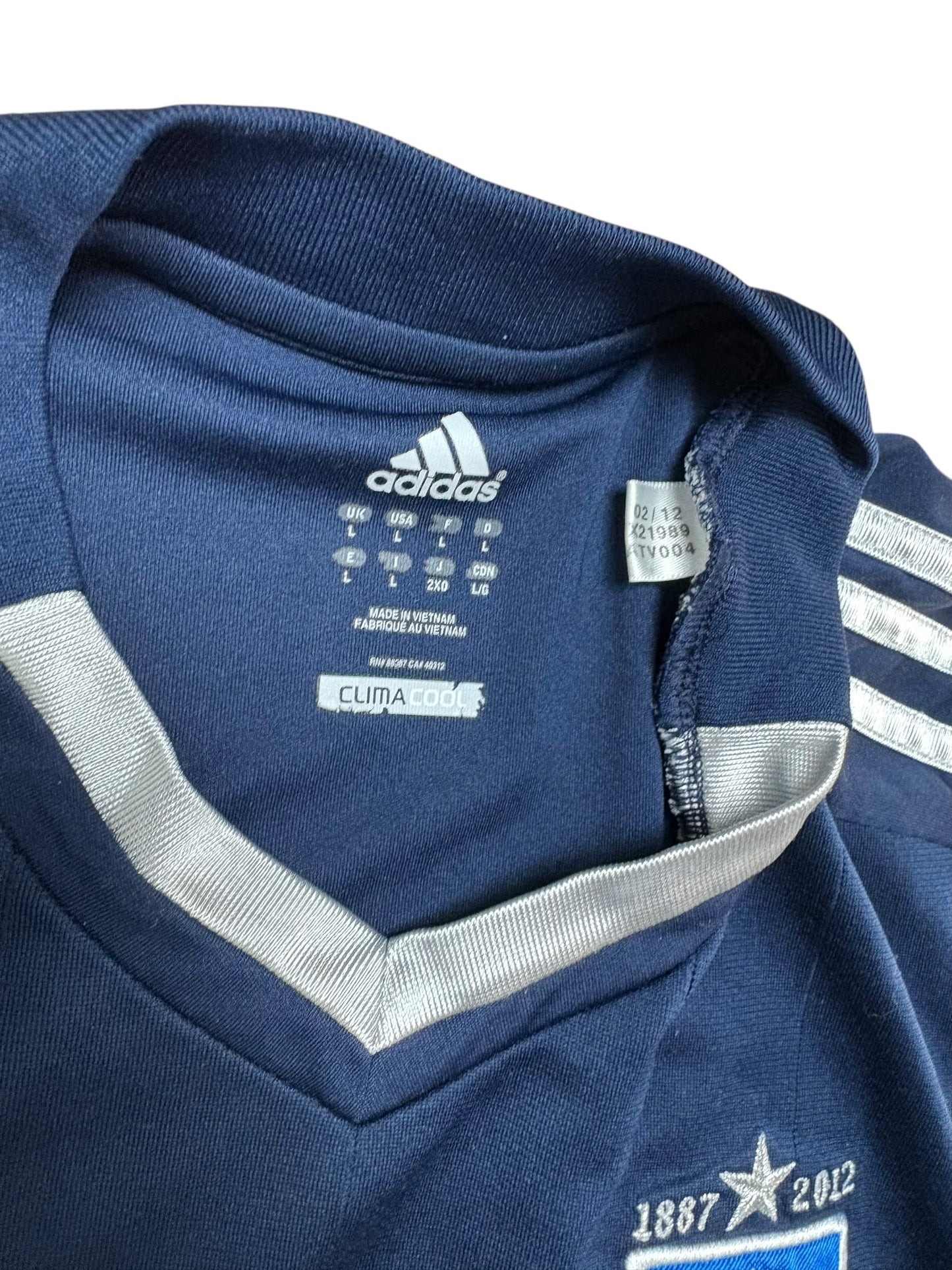 Adidas HSV 2012-13 Auswärts Trikot Gr. L 23 Van der Vaart Hamburger SV