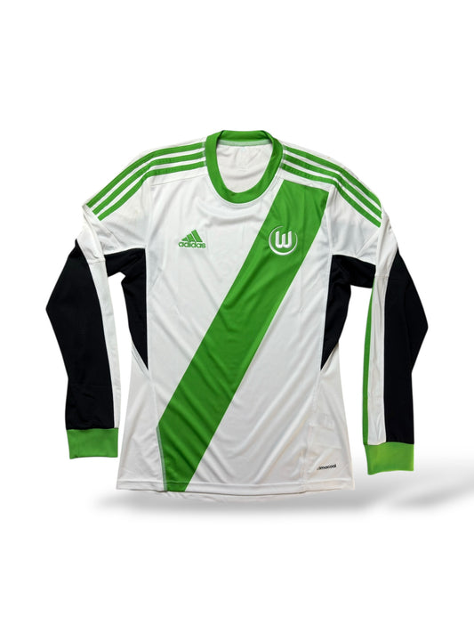 Adidas VfL Wolfsburg 2013-14 Heimtrikot Gr. S Langarm