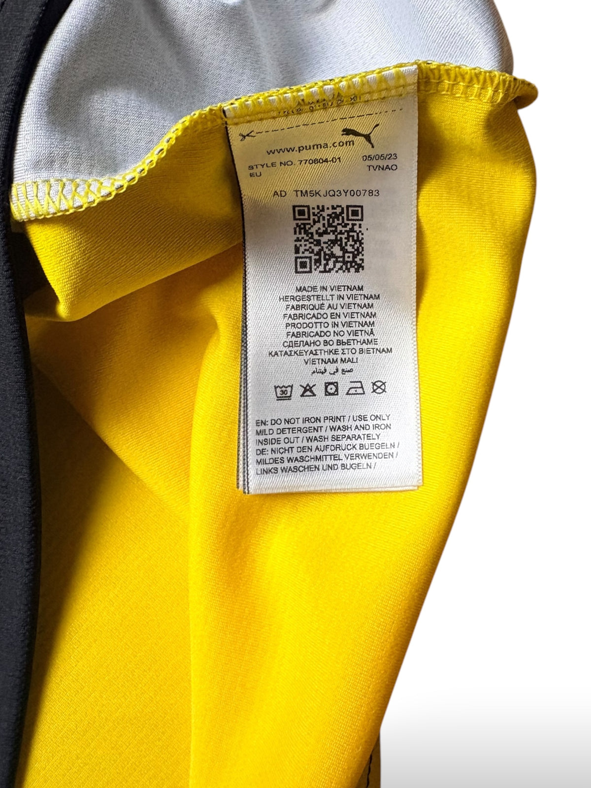 BVB 2023-24 Heimtrikot Süle 25 Gr. XXL Dortmund – Bild 3