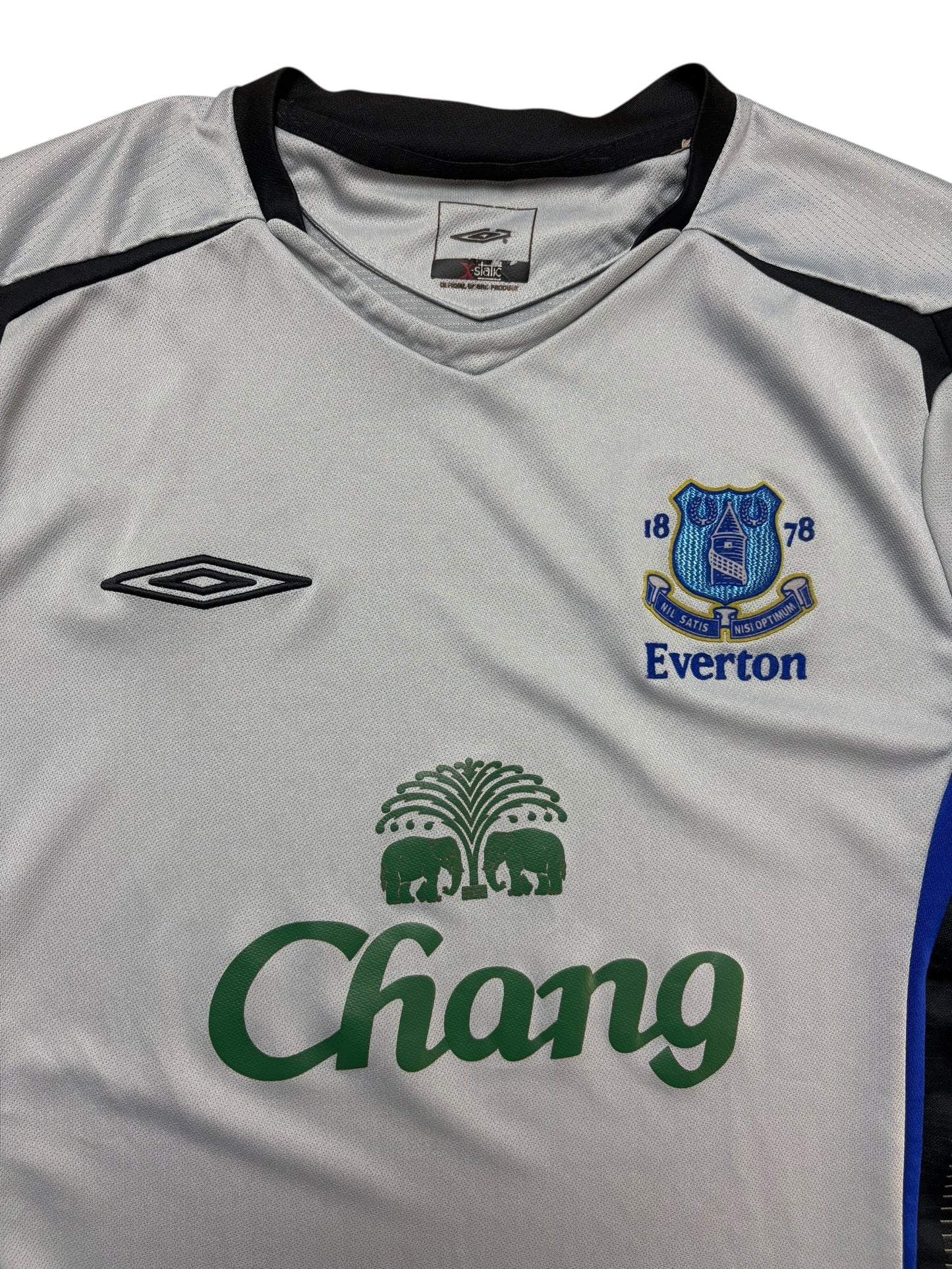 Umbro Everton FC 2005-06 Auswärts Trikot Grau Gr. M
