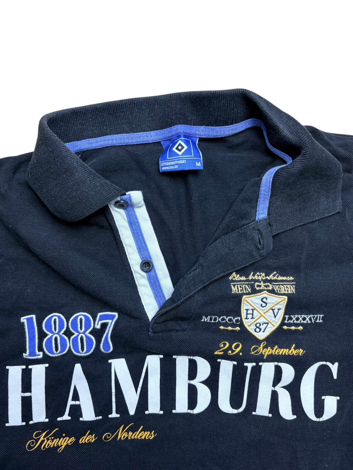 HSV Poloshirt Marineblau Gr. M Hamburger SV – Bild 3