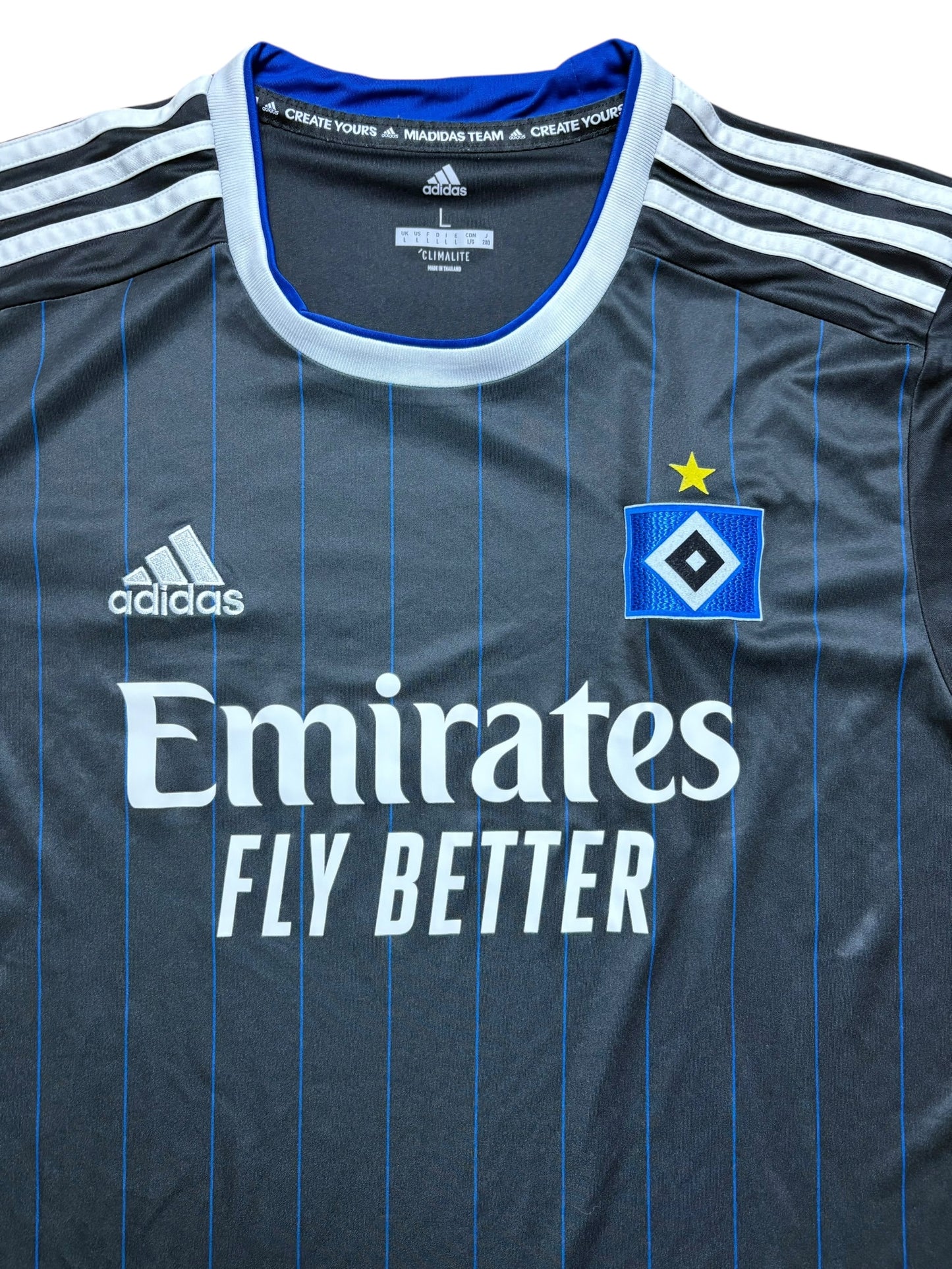 Adidas HSV 2019-20 Drittes Trikot Gr. L  Hamburger SV