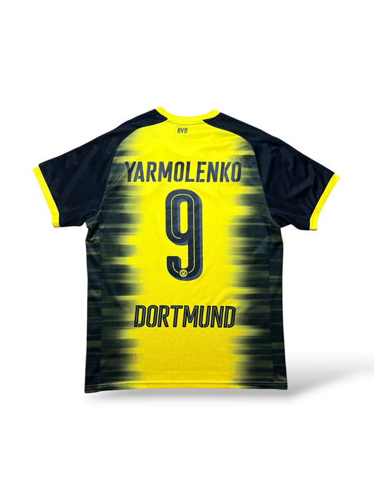 BVB 2017-18 Cup Trikot Yarmolenko 9 Gr. L Borussia Dortmund – Bild 1